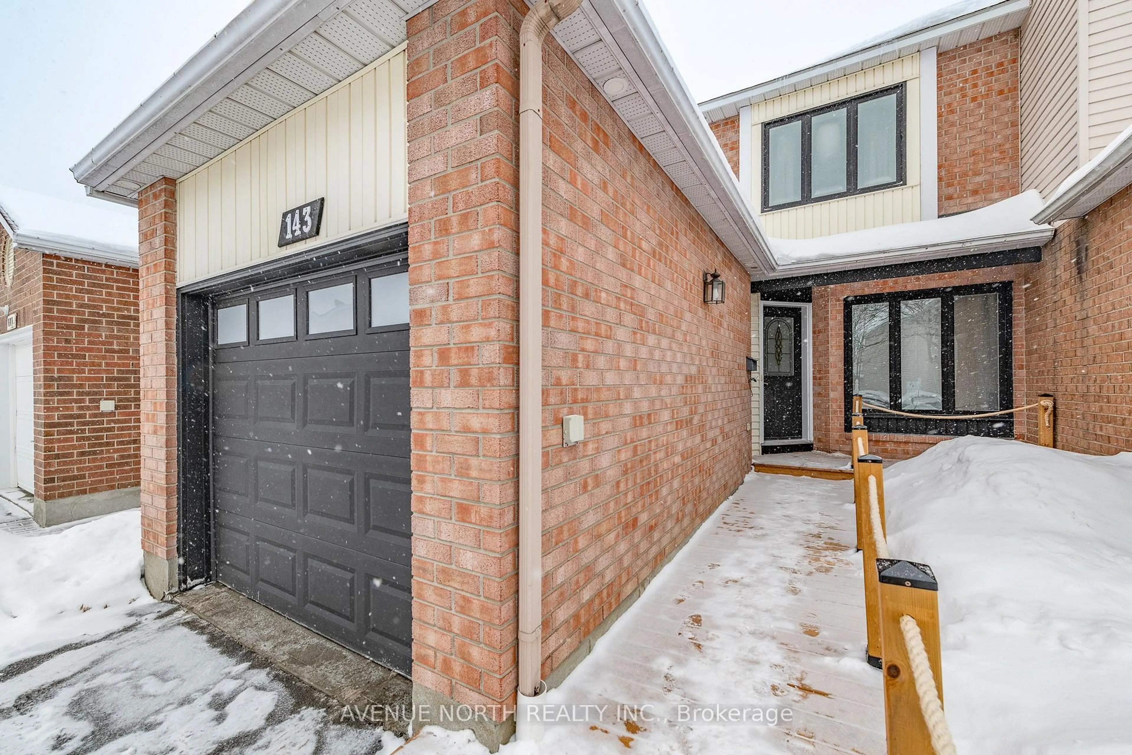Home with brick exterior material, street for 143 Claiborne Way, Orleans Ontario K1E 3V9