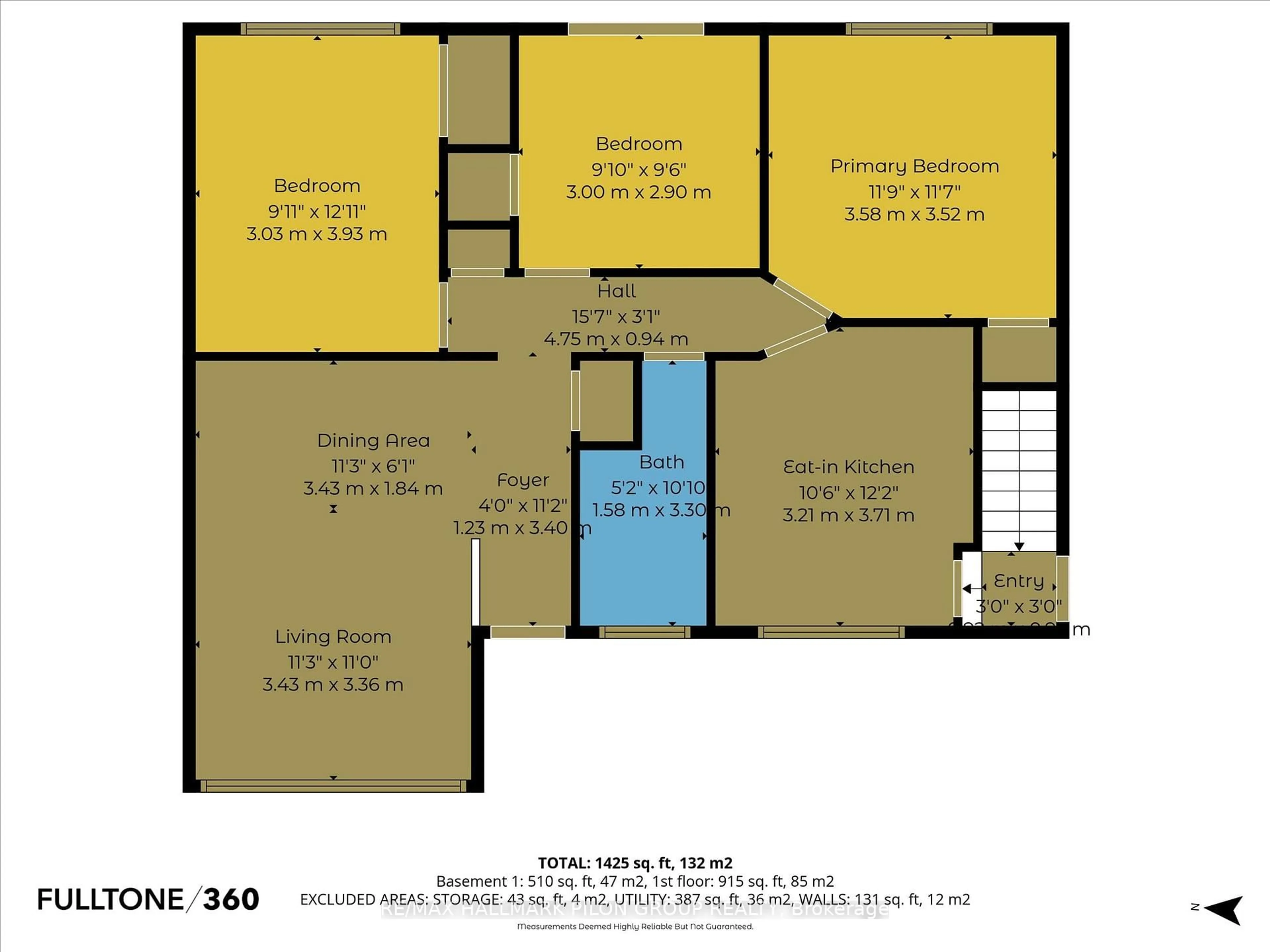 Floor plan for 2089 Bangor St, Ottawa Ontario K1G 2X6