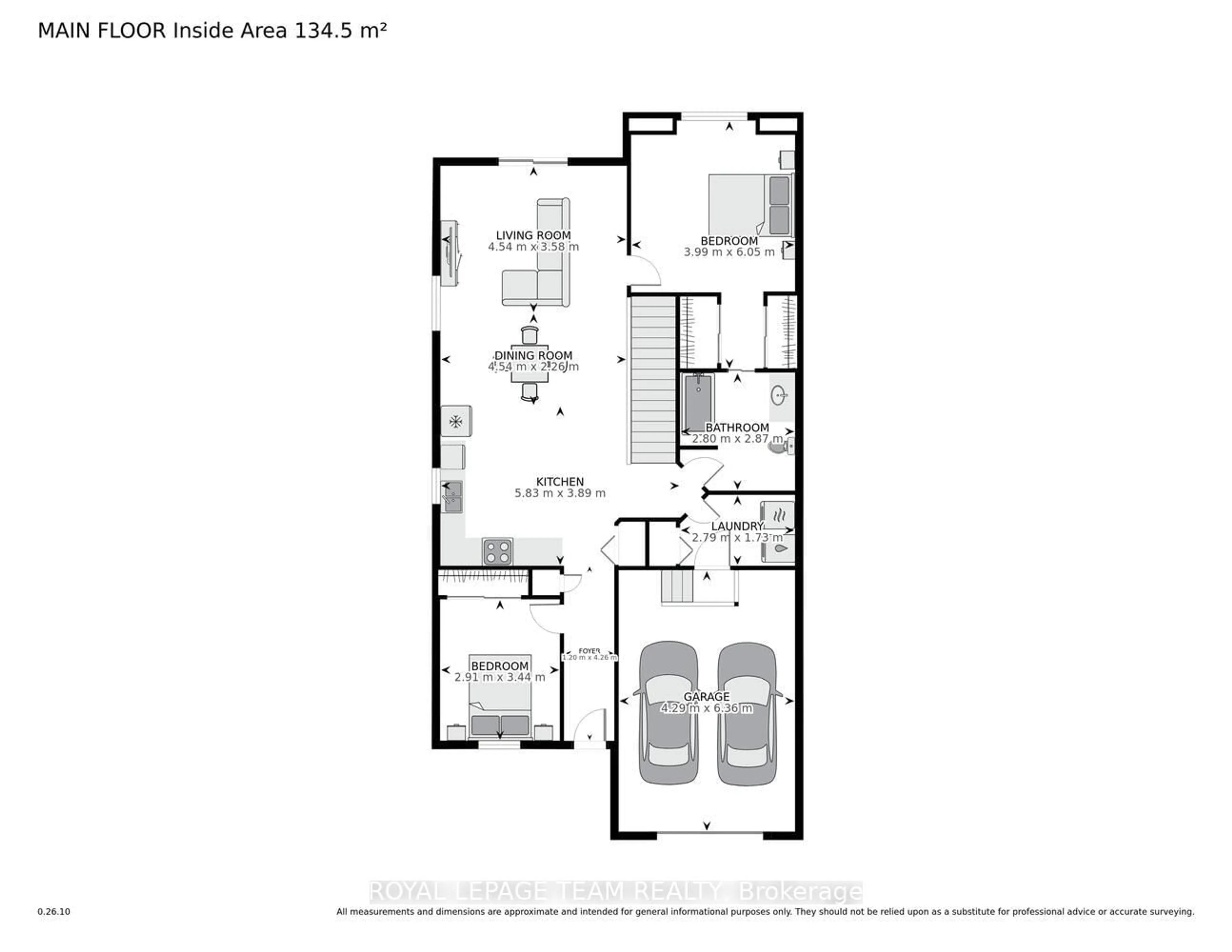 Floor plan for 361 Fischl Dr, Prescott Ontario K0E 1T0