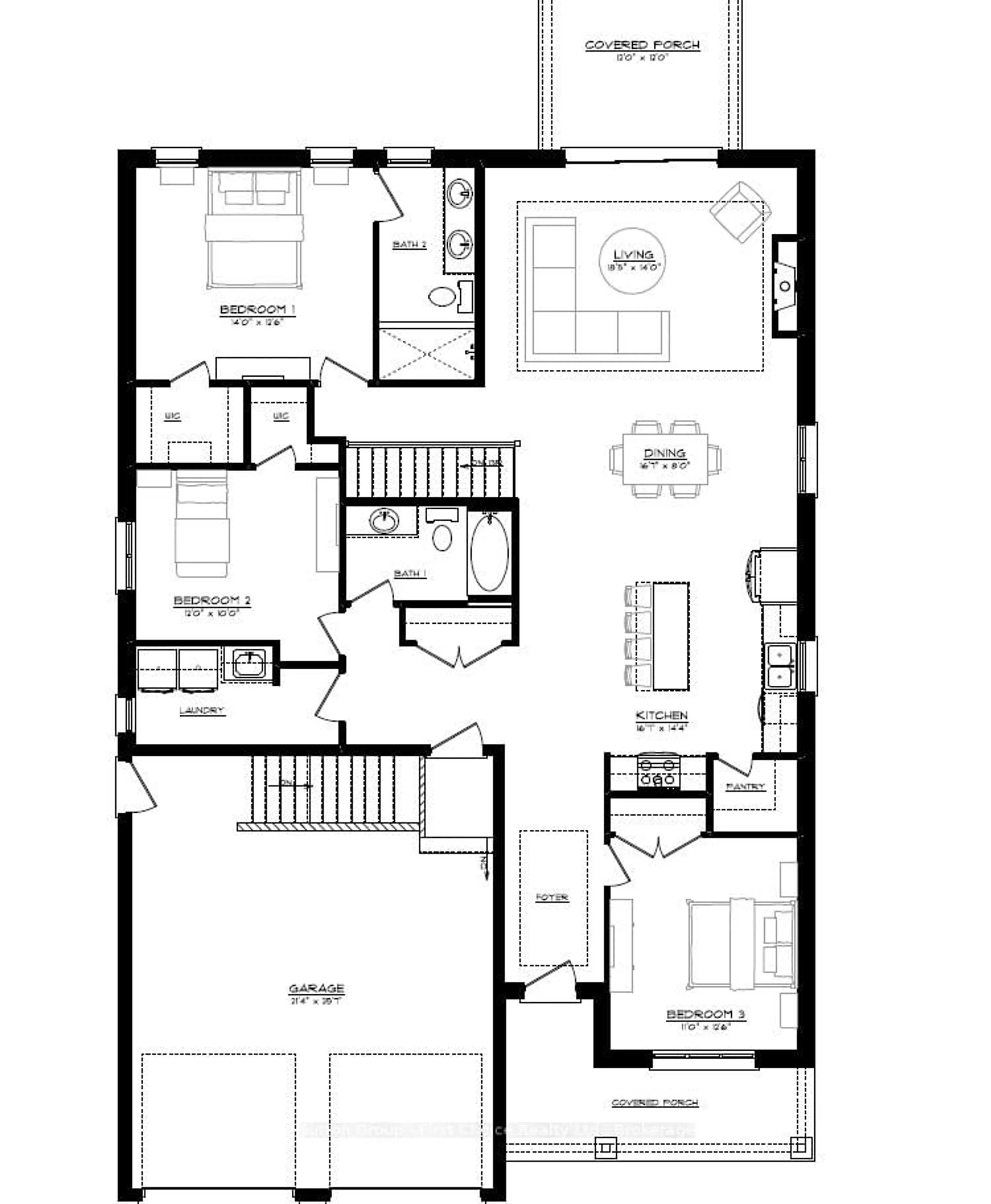 Floor plan for 19 Kastner St, Stratford Ontario N5A 6S6