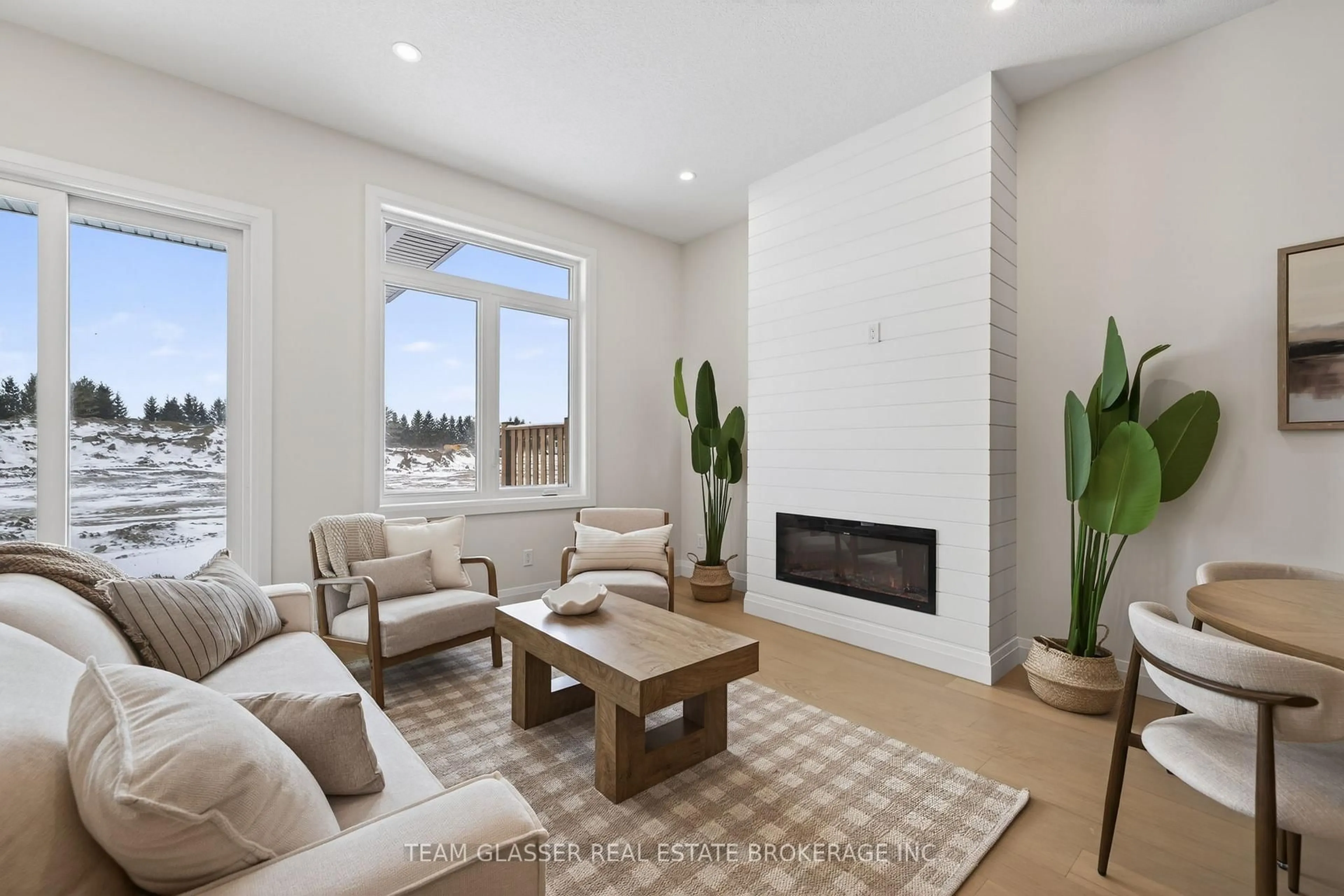 Living room with furniture, unknown for 28 Dearing Dr, South Huron Ontario N0M 1T0