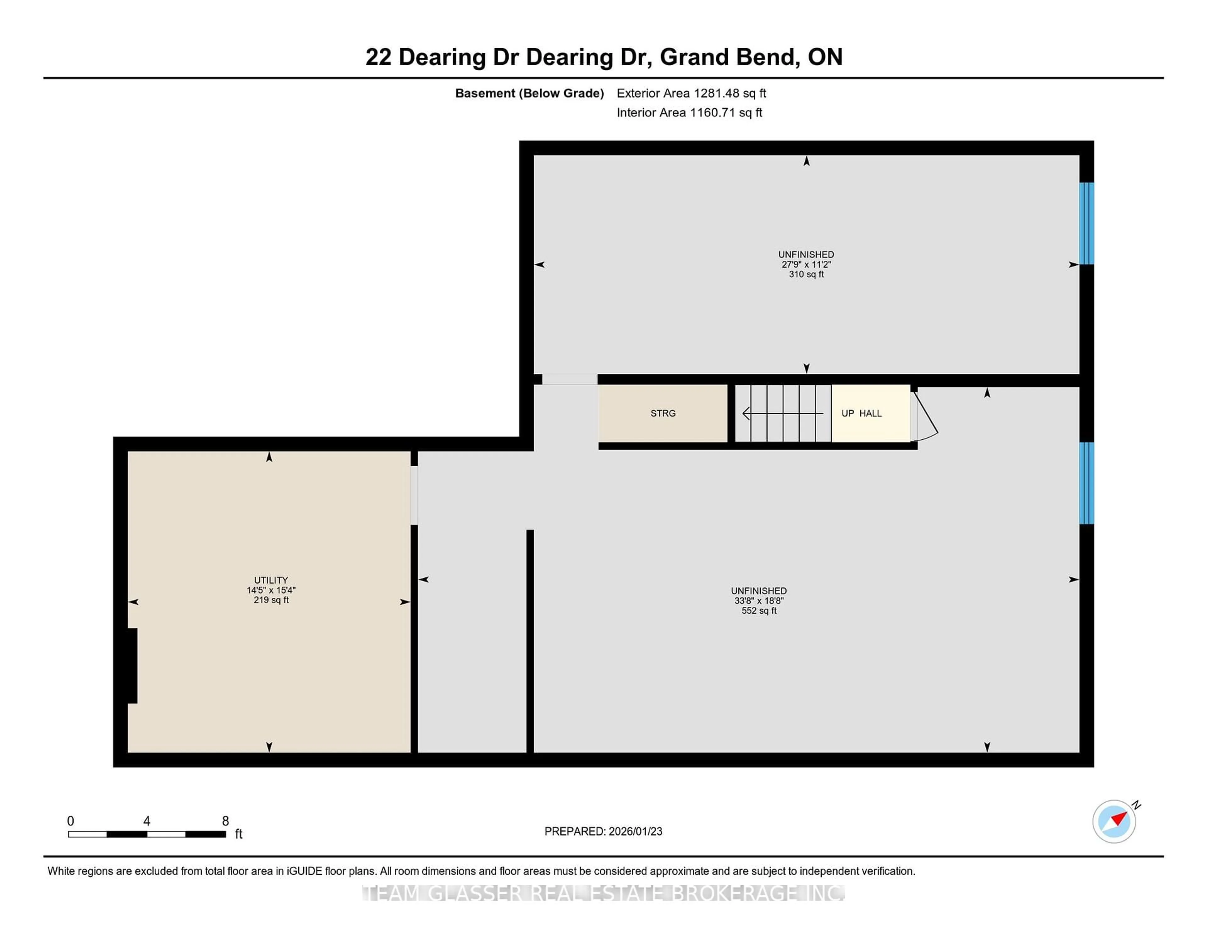 Floor plan for 28 Dearing Dr, South Huron Ontario N0M 1T0