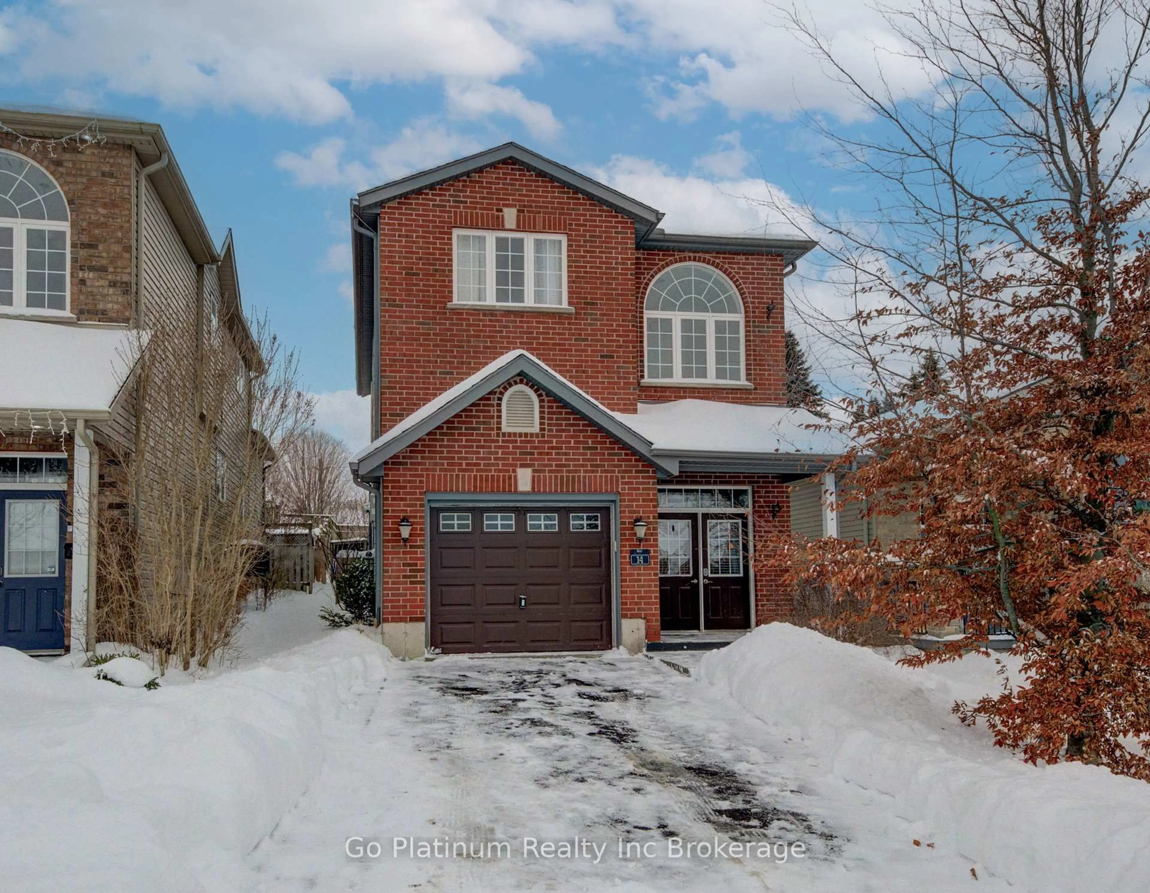 Home with brick exterior material, street for 14 Anderson St, Woodstock Ontario N4S 8W9