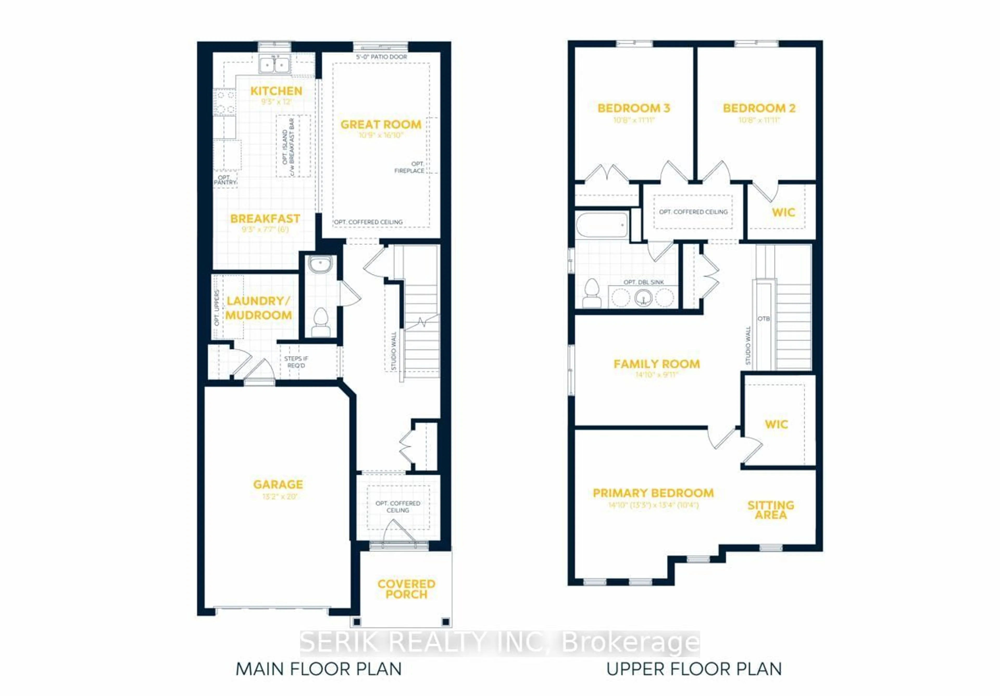 Floor plan for 625 Anton Cres #Lot 98, Kitchener Ontario N2R 0T8