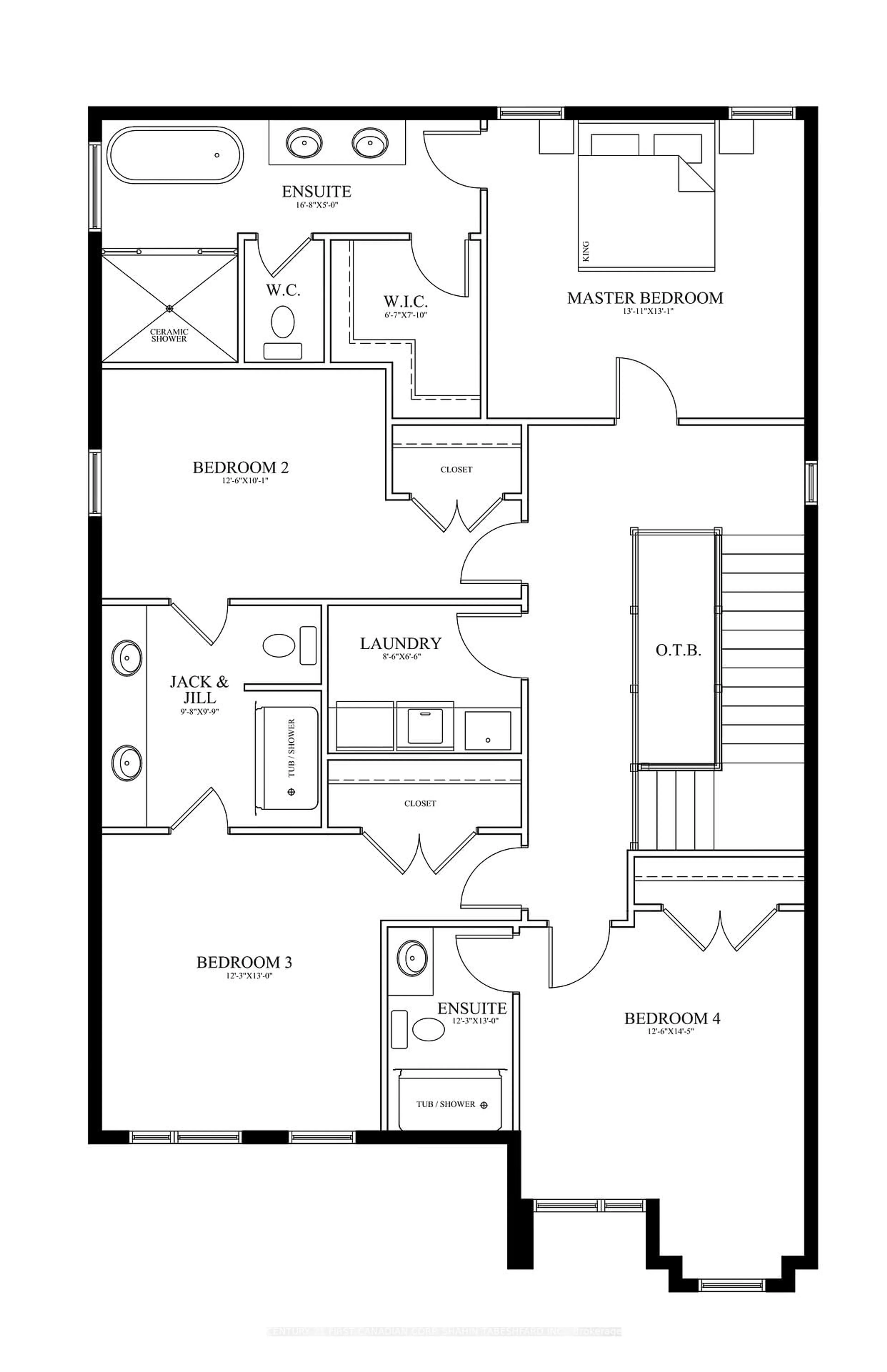 Floor plan for 6313 Heathwoods Ave, London South Ontario N6P 0K2