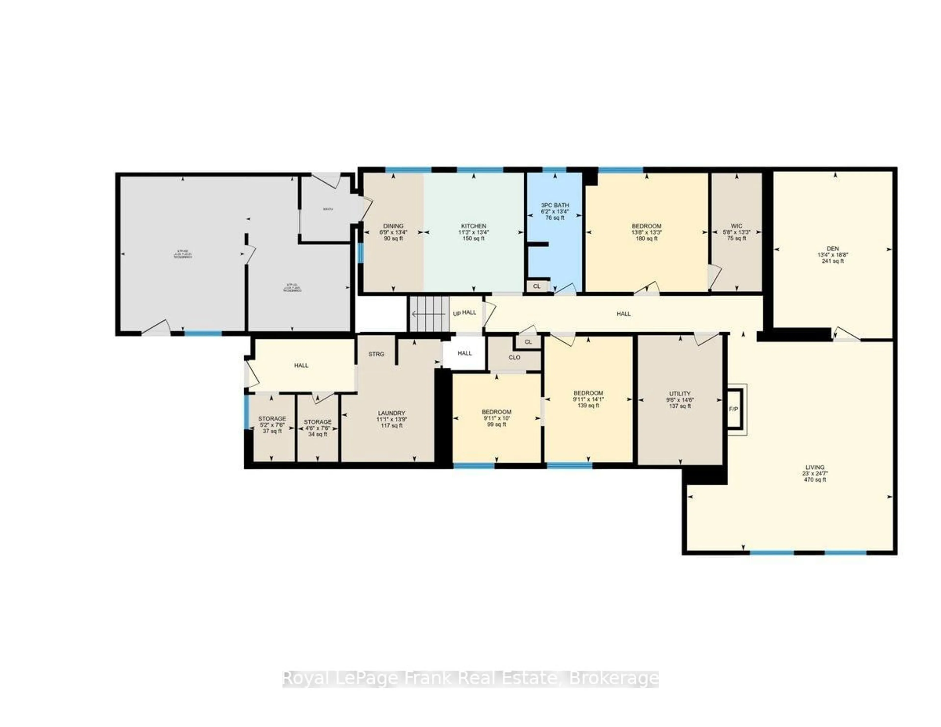 Floor plan for 241 Bellevue Dr, Belleville Ontario K8N 4Z5