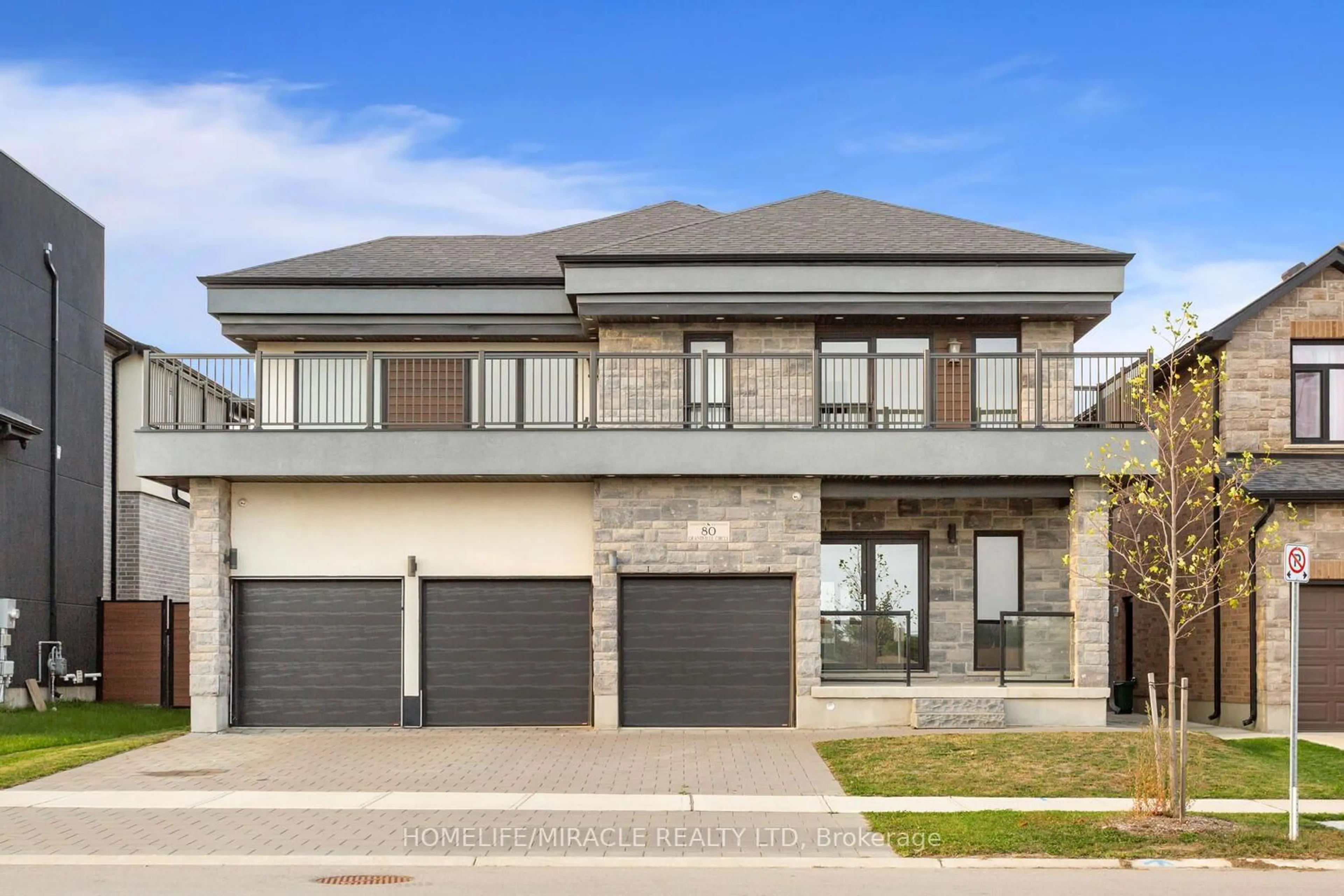 Home with brick exterior material, street for 80 Grandville Circ, Brant Ontario N3L 0J5