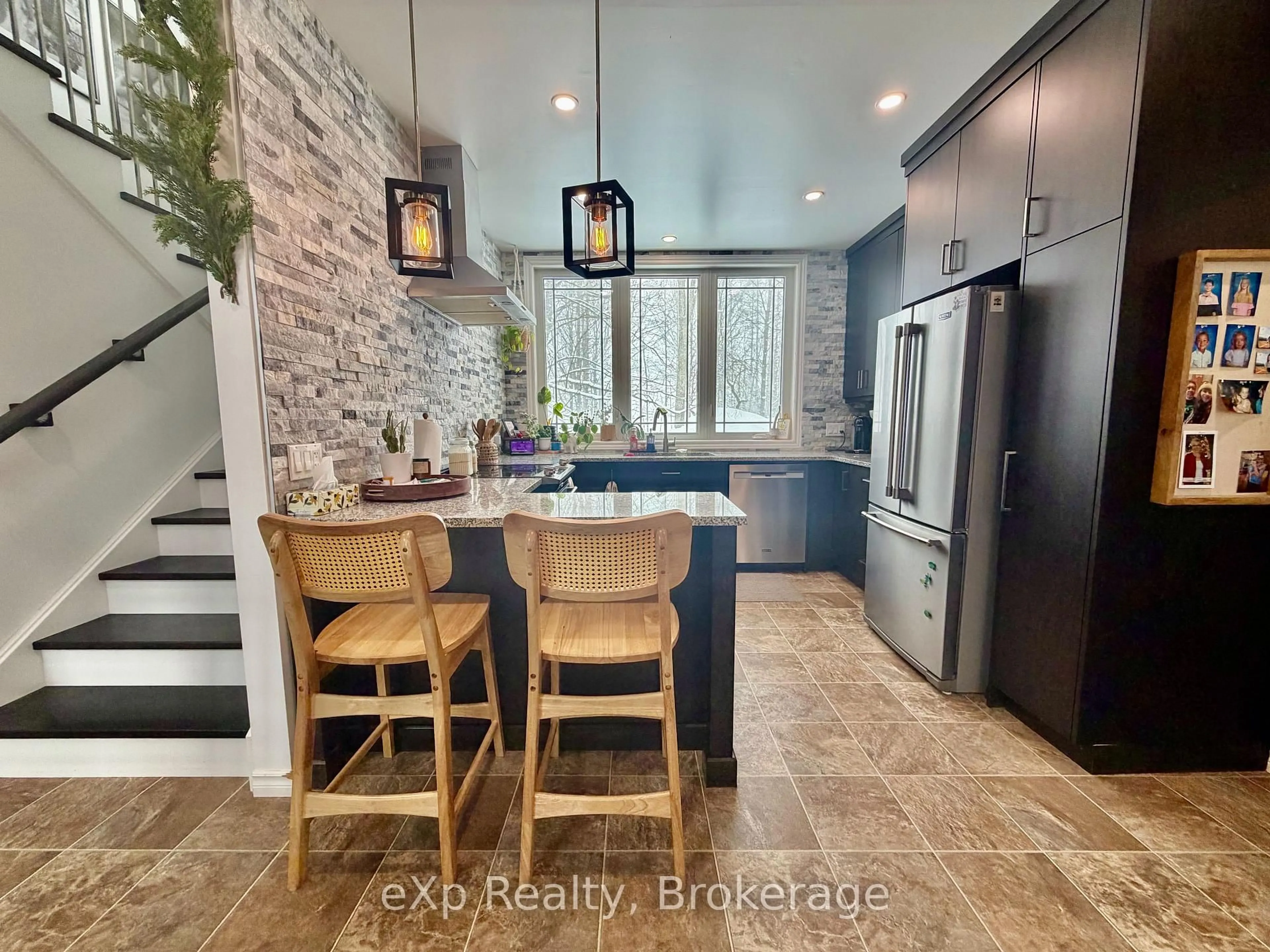 Contemporary kitchen, ceramic/tile floor for 39626 GLENANNON ROAD, Morris Turnberry Ontario N0G 2W0