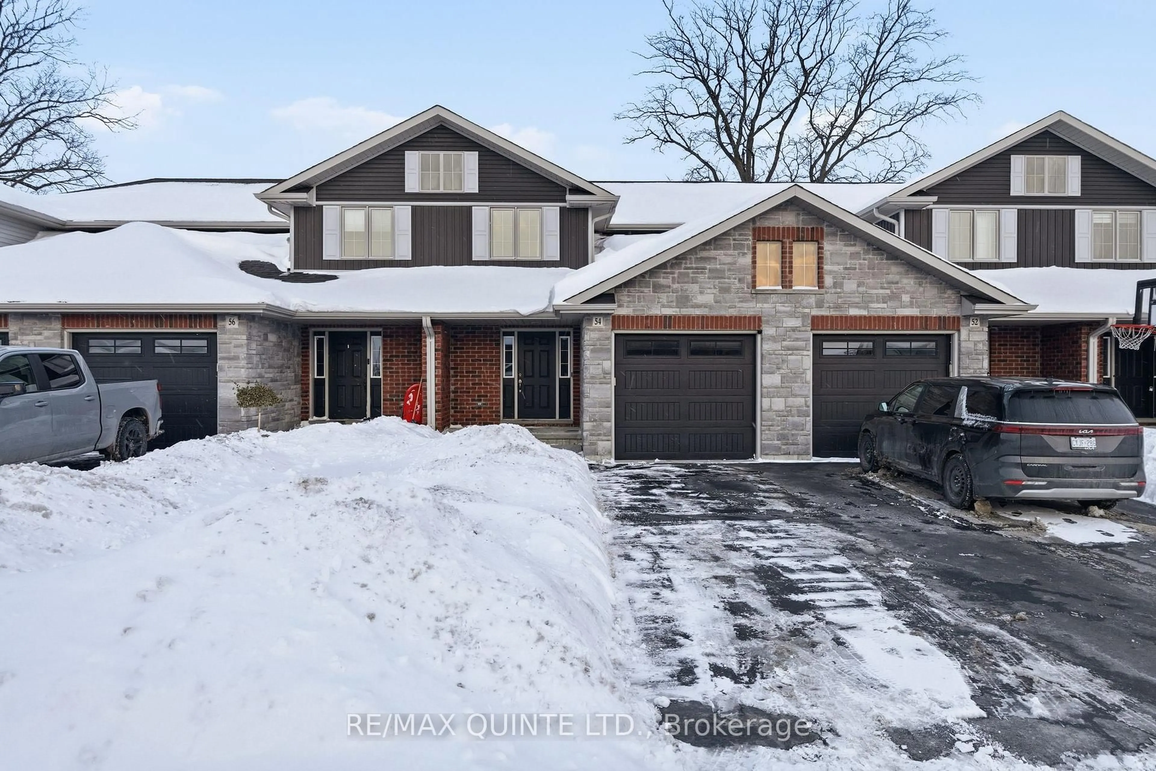 Home with brick exterior material, street for 54 Cortland Cres, Barry's Bay Ontario K0K 1B0