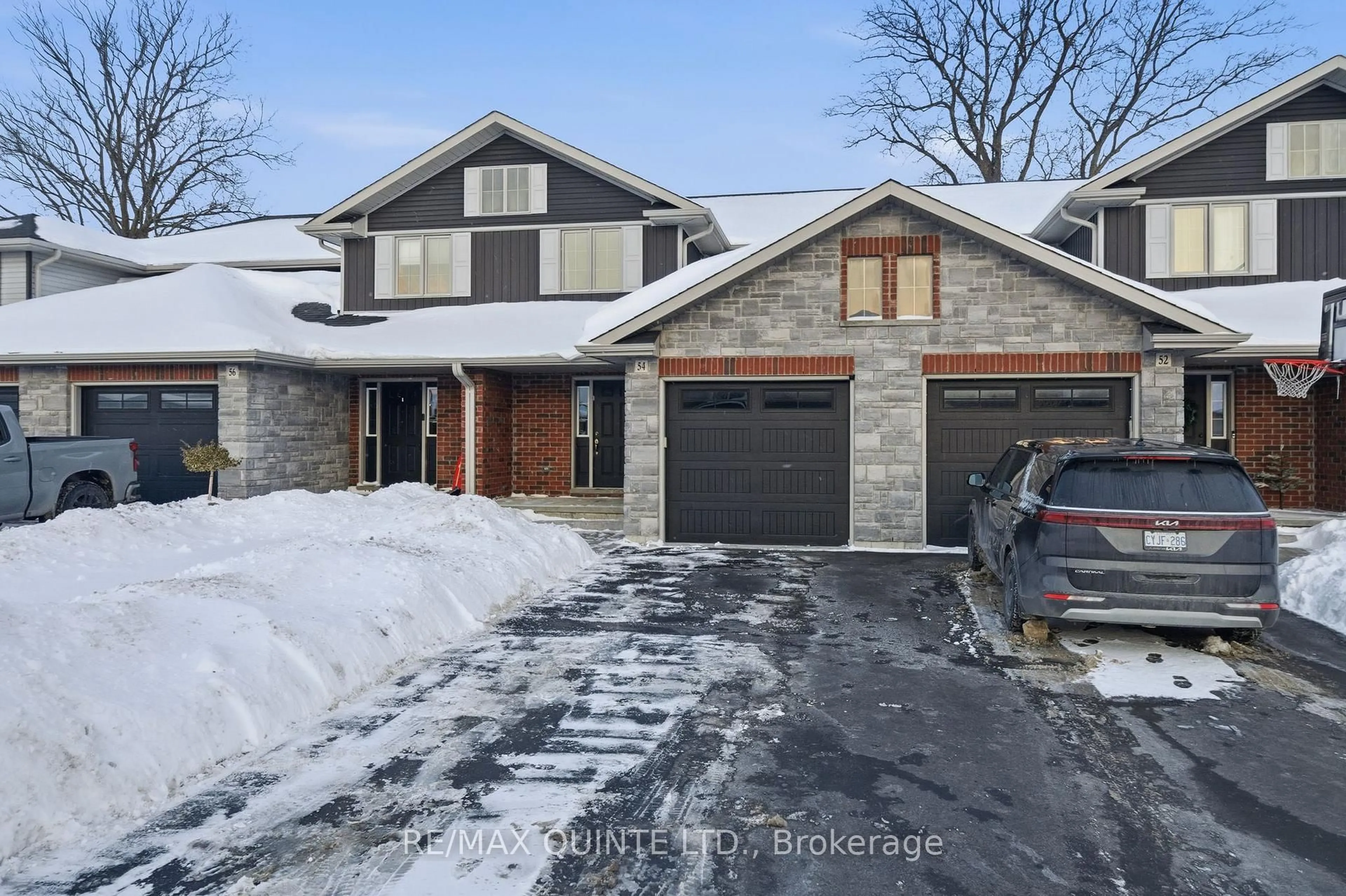 Home with brick exterior material, street for 54 Cortland Cres, Barry's Bay Ontario K0K 1B0