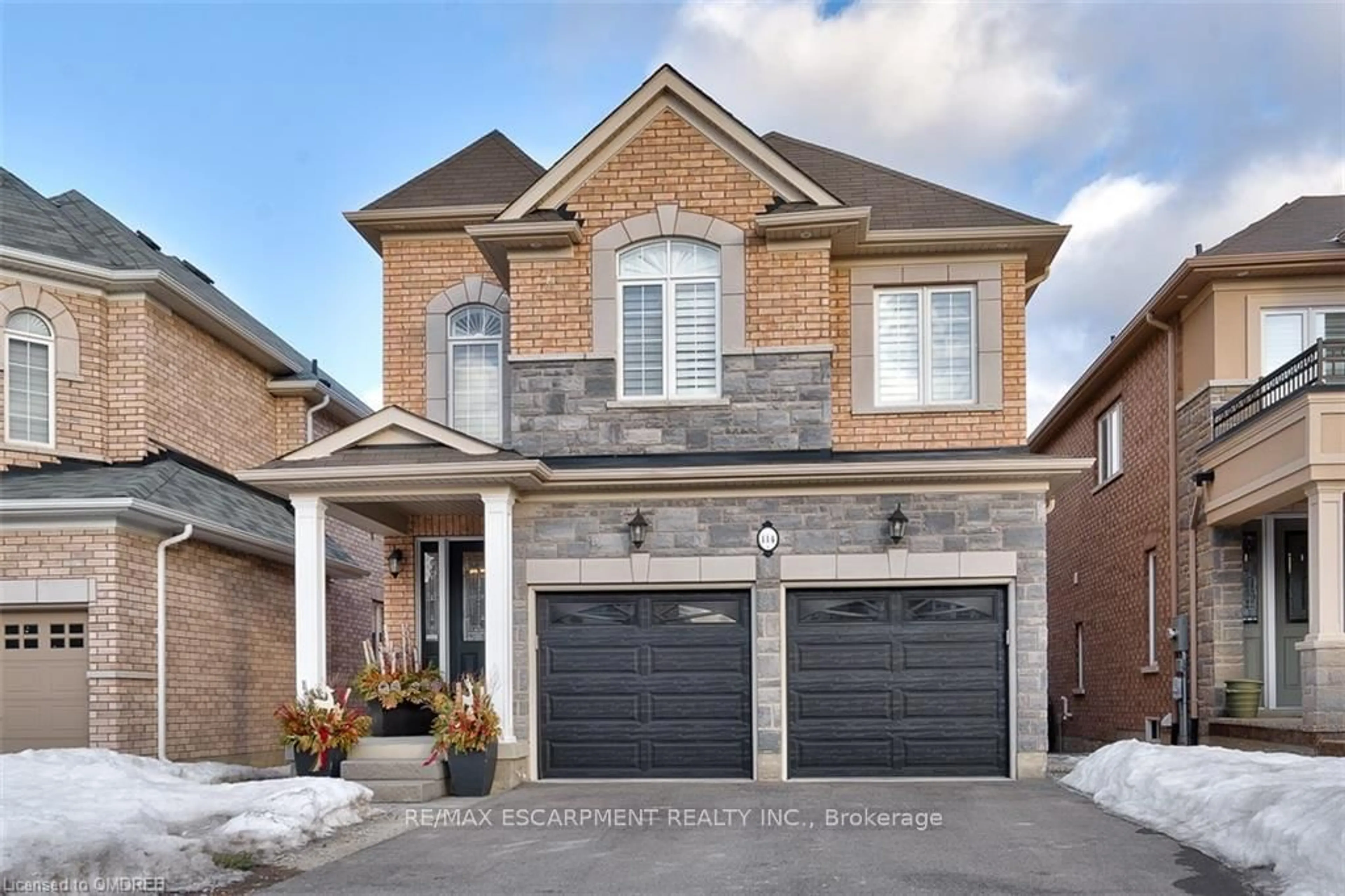 Home with brick exterior material, street for 114 Chaumont Dr, Hamilton Ontario L9B 0K4