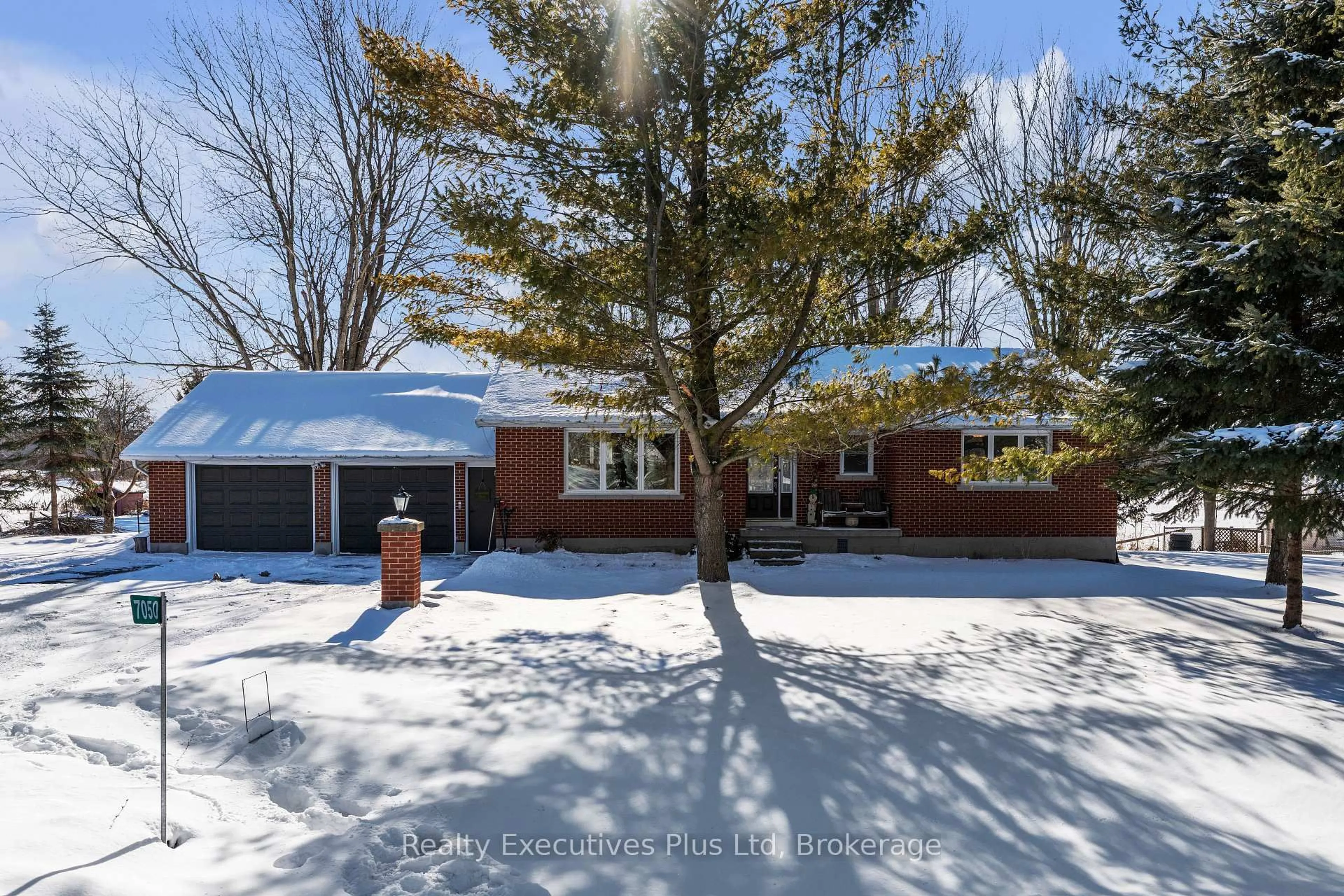 A pic from outside/outdoor area/front of a property/back of a property/a pic from drone, street for 7050 County Road 2 Rd, Loyalist Ontario K7K 1Z2