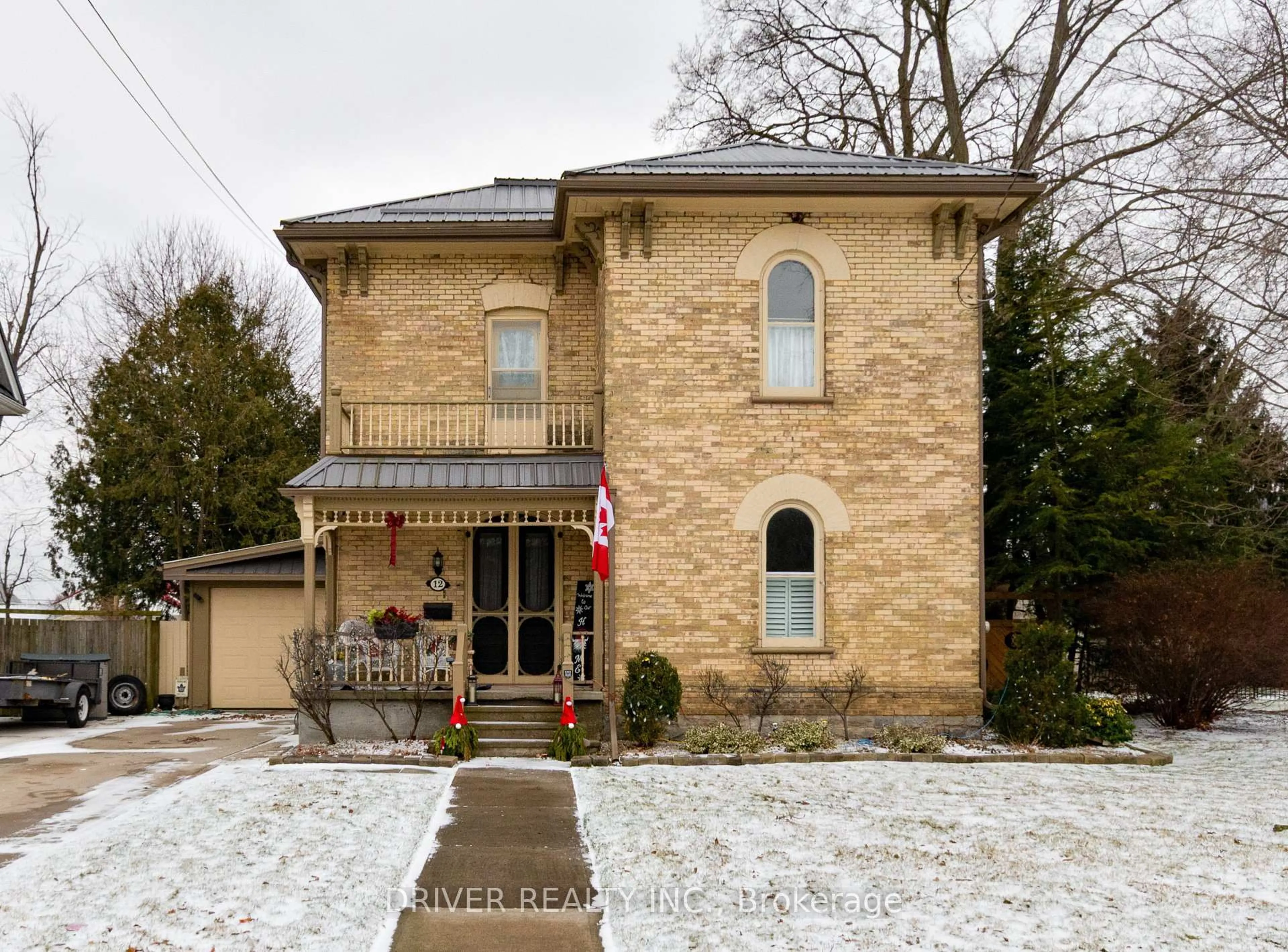 Home with brick exterior material, street for 12 South St, Aylmer Ontario N5H 1P6
