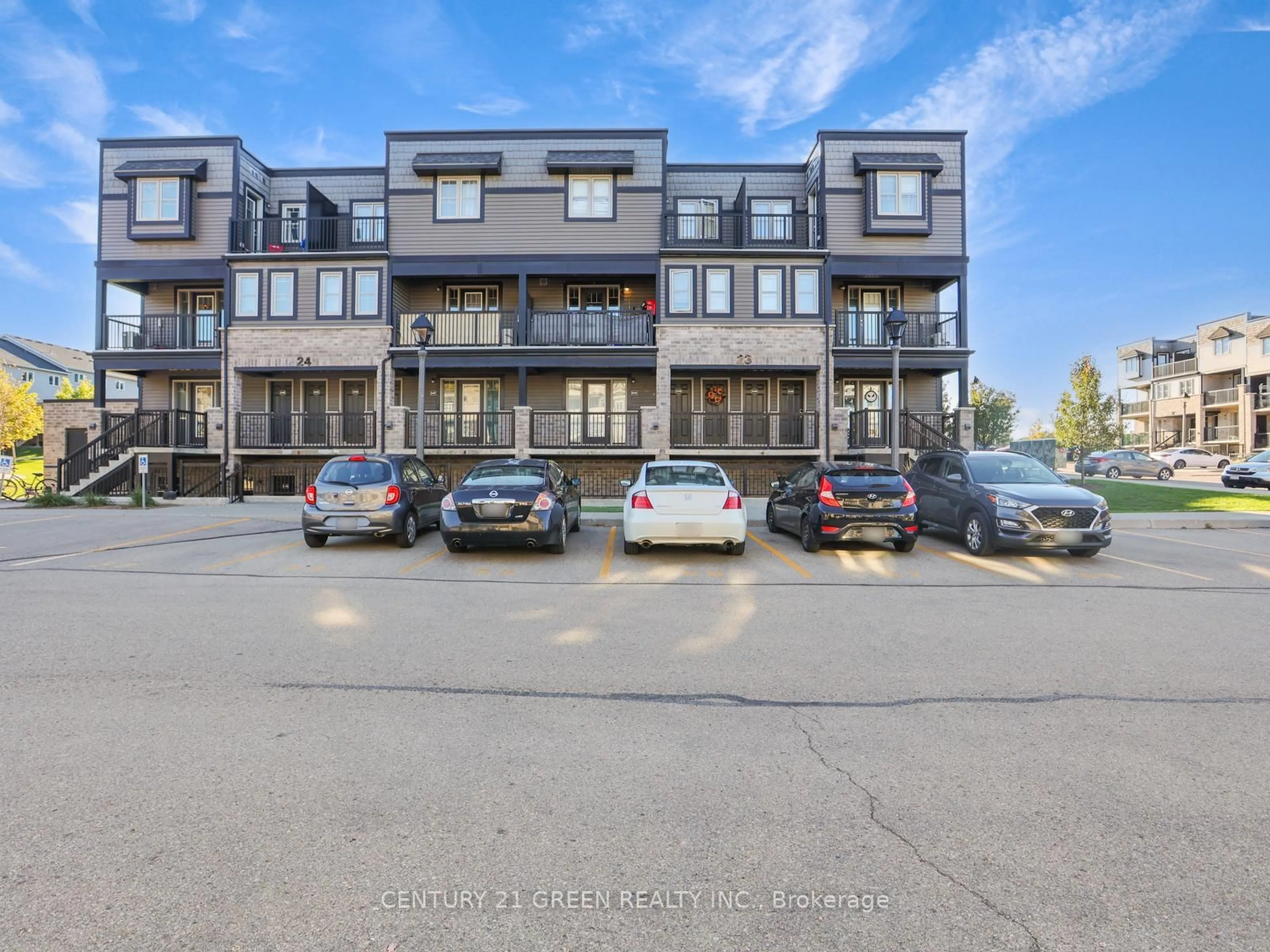 A pic from outside/outdoor area/front of a property/back of a property/a pic from drone, street for 1989 Ottawa St #23G, Kitchener Ontario N2E 0G7