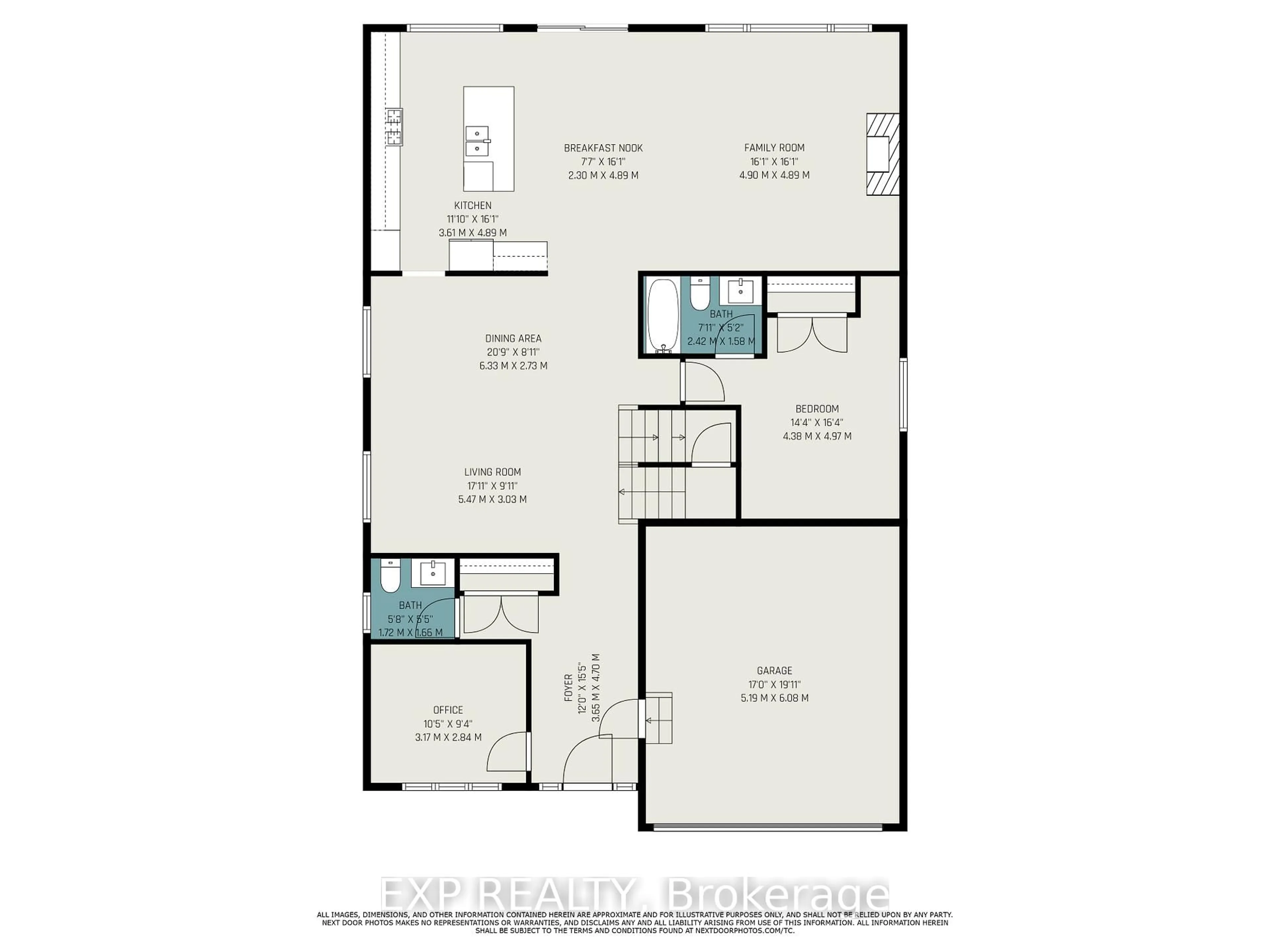 Floor plan for 528 Anchor Circ, Ottawa Ontario K4M 0X5