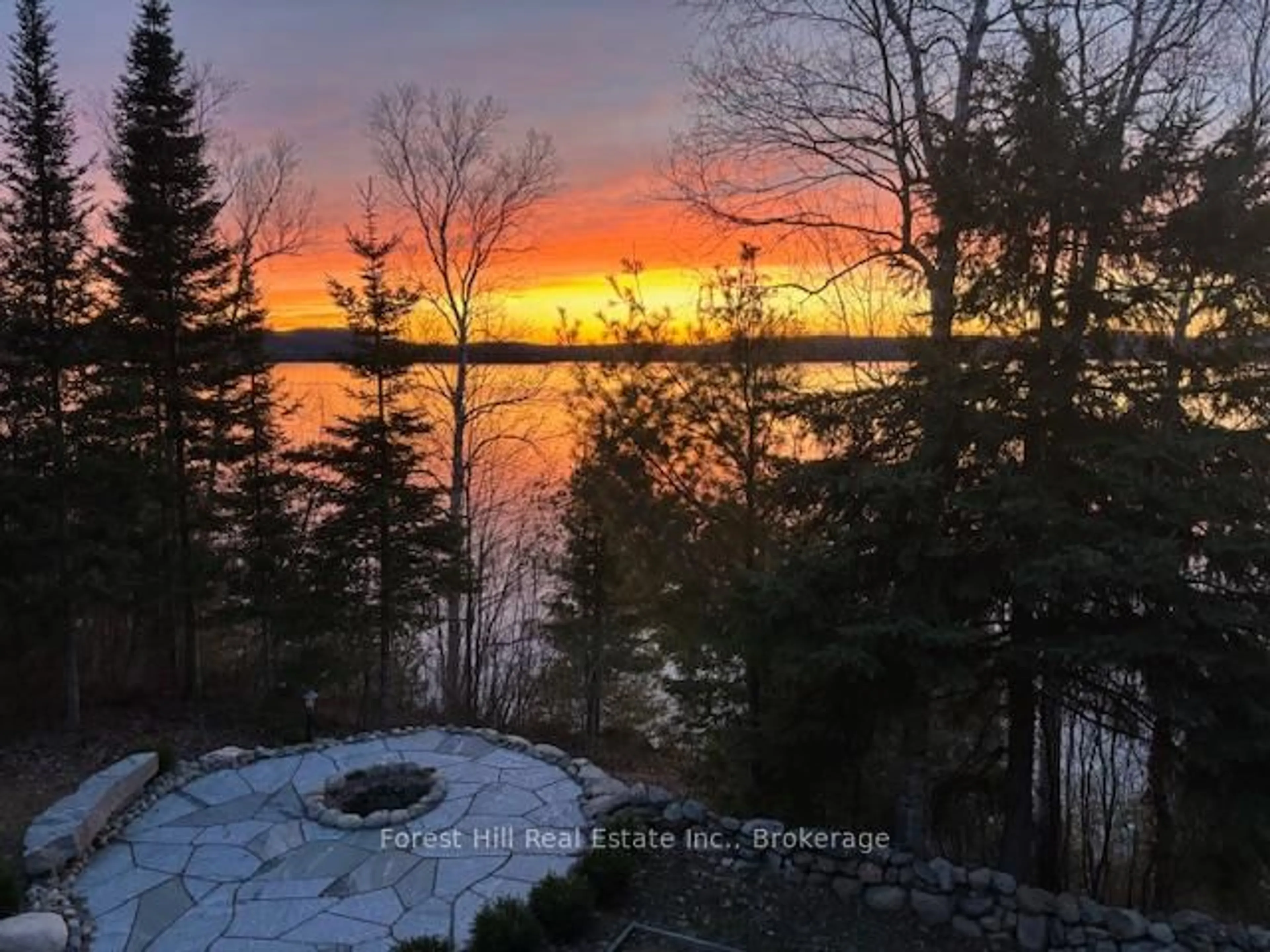 A pic from outside/outdoor area/front of a property/back of a property/a pic from drone, water/lake/river/ocean view for 4475 Kawagama Lake Rd, Algonquin Highlands Ontario P0A 1E0
