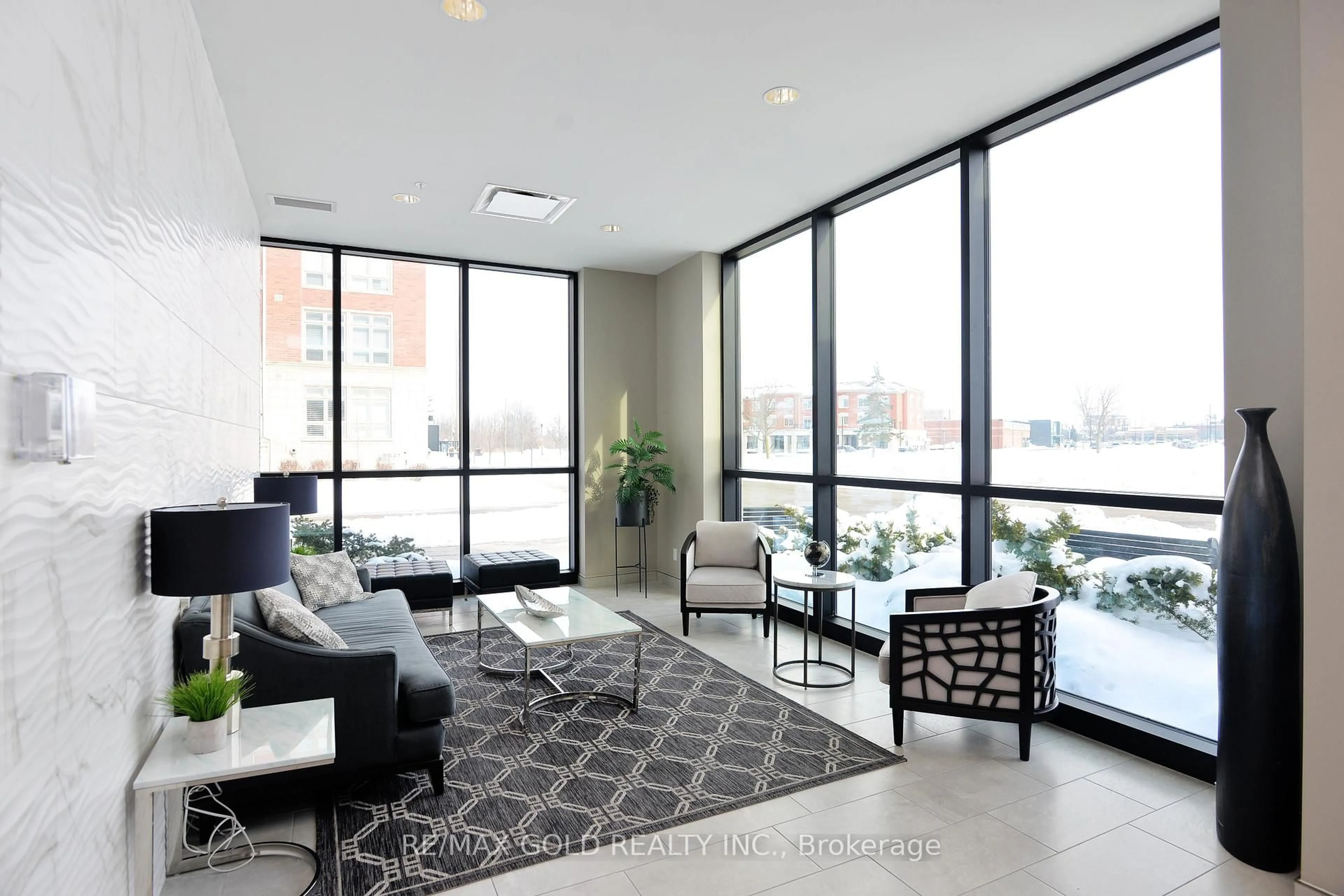 Living room with furniture, unknown for 175 Commonwealth St #107, Kitchener Ontario N2E 0H4