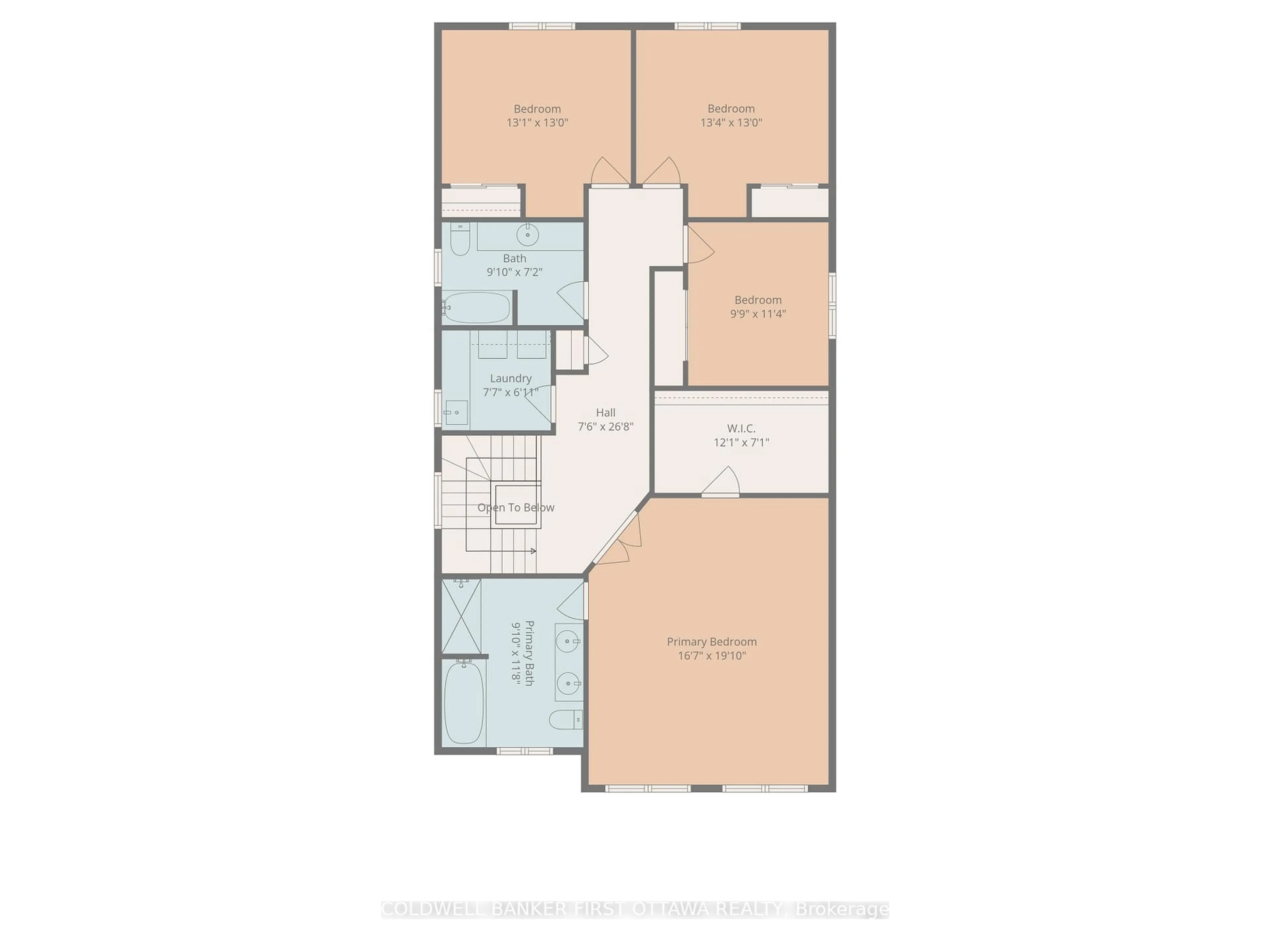 Floor plan for 896 Sendero Way, Stittsville Ontario K2S 2W8