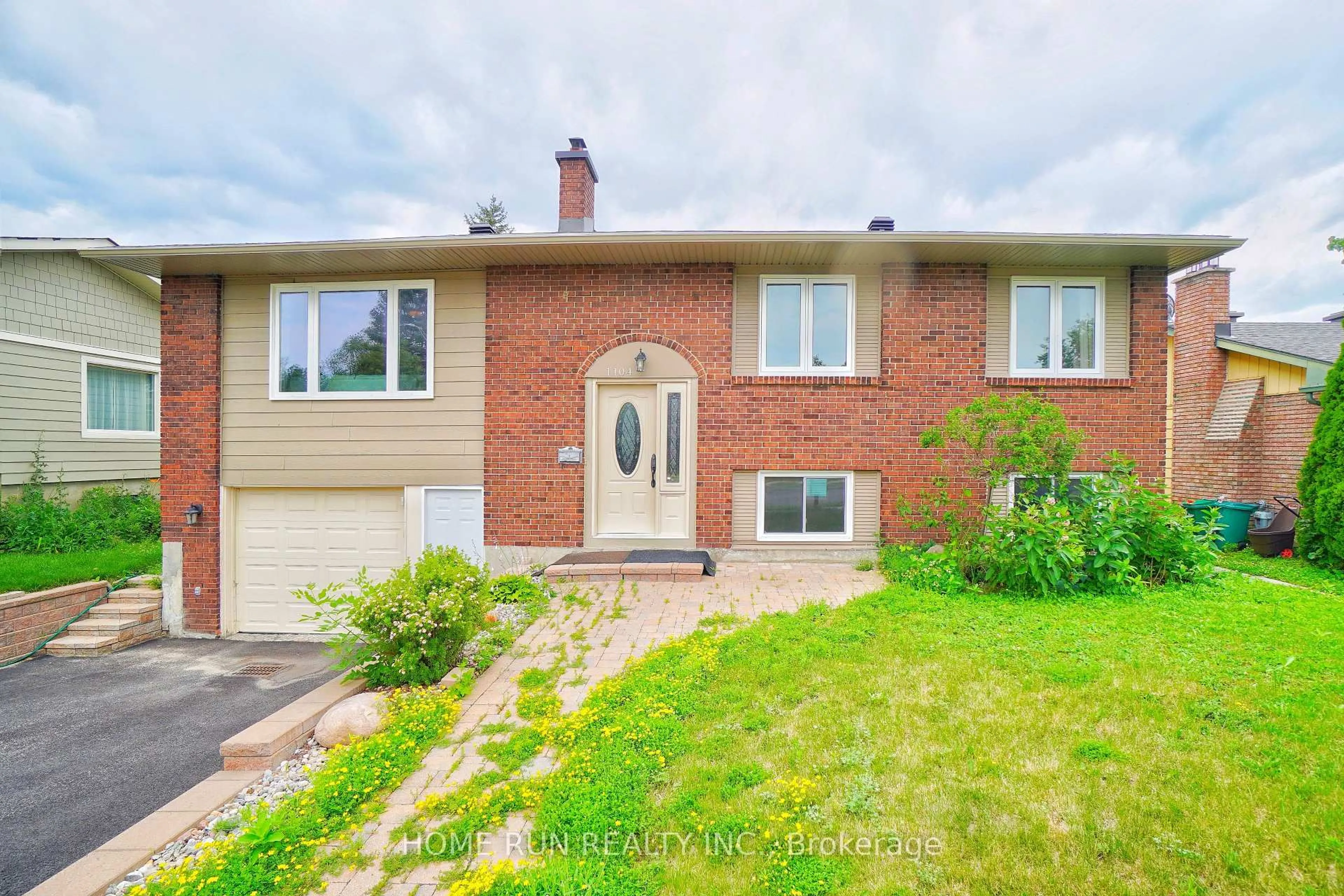 Home with brick exterior material, street for 1104 Plante Dr, Ottawa Ontario K1V 9E7