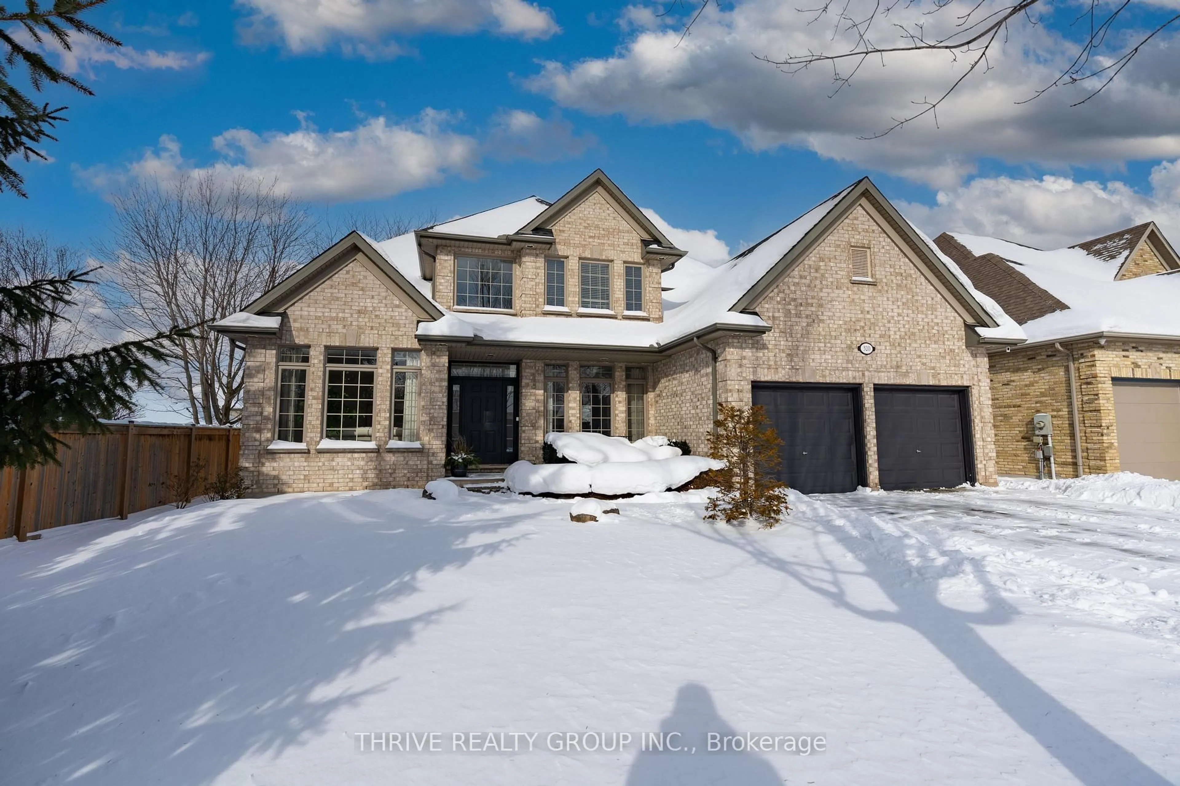 Home with brick exterior material, street for 320 Rivertrace Clse, London North Ontario N6G 5J8