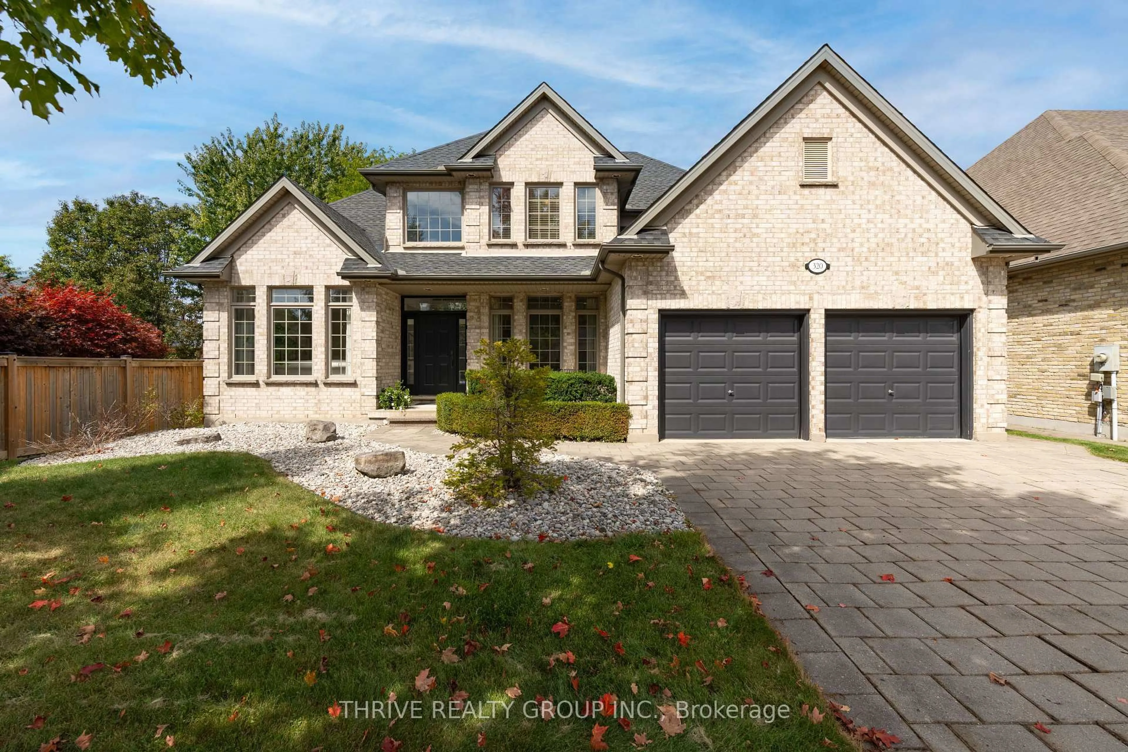 Home with brick exterior material, street for 320 Rivertrace Clse, London North Ontario N6G 5J8