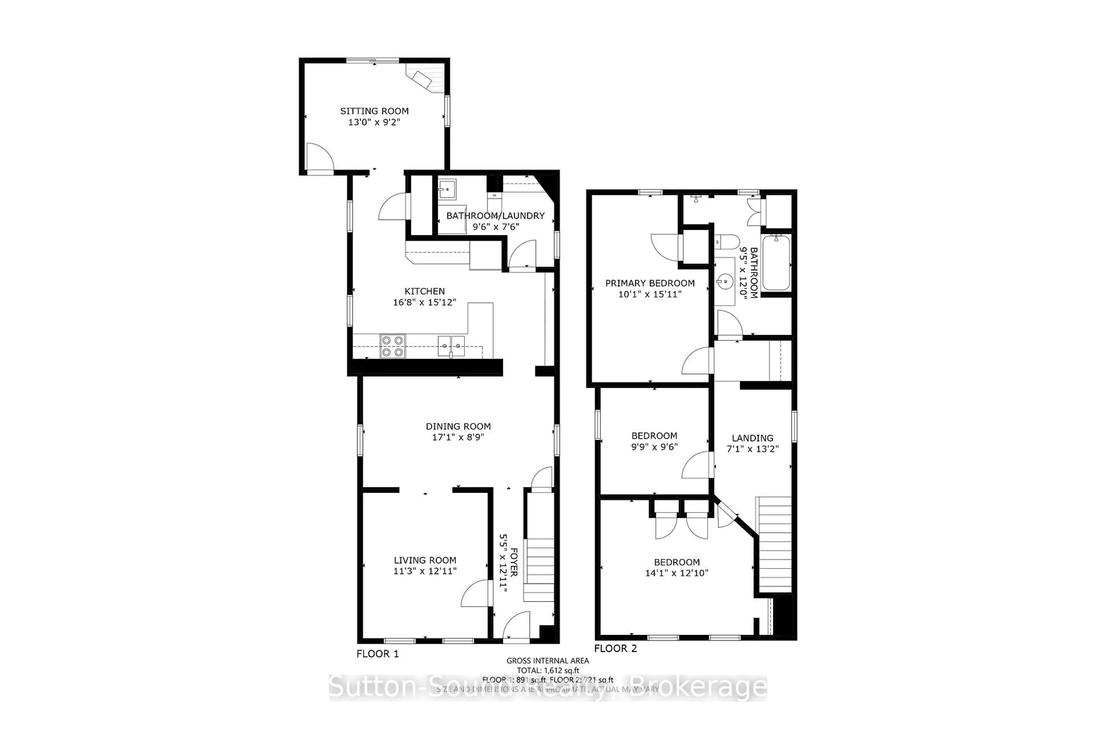 Floor plan for 269 6th St, Owen Sound Ontario N4K 1E8