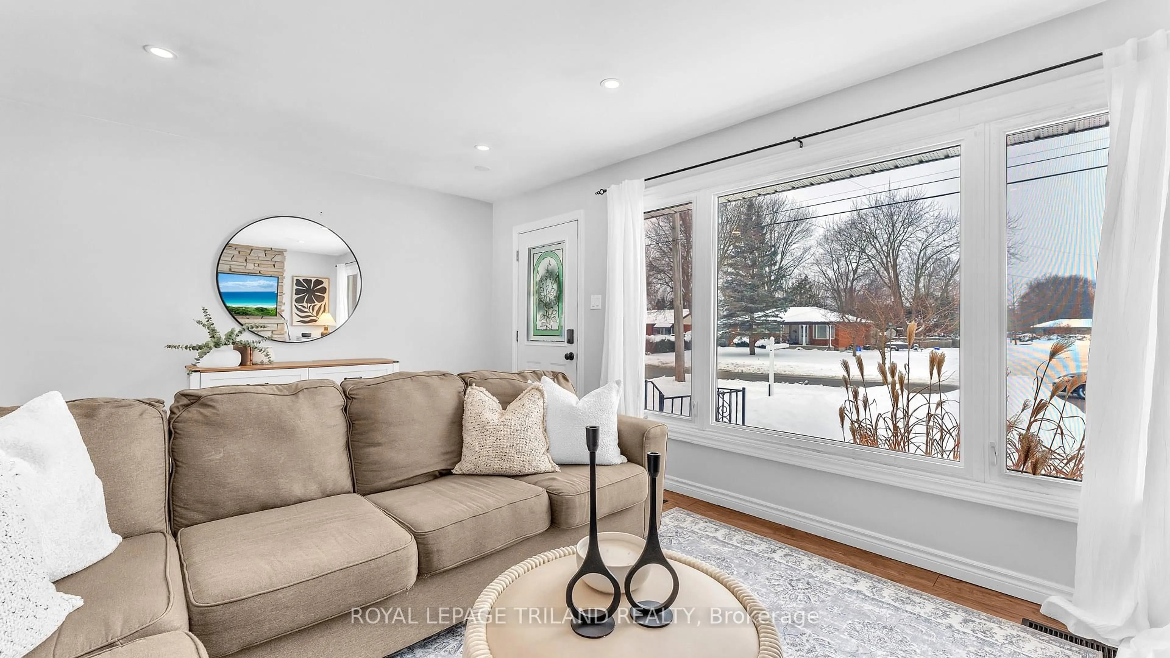 Living room with furniture, unknown for 238 McNay St, London East Ontario N5Y 1L4