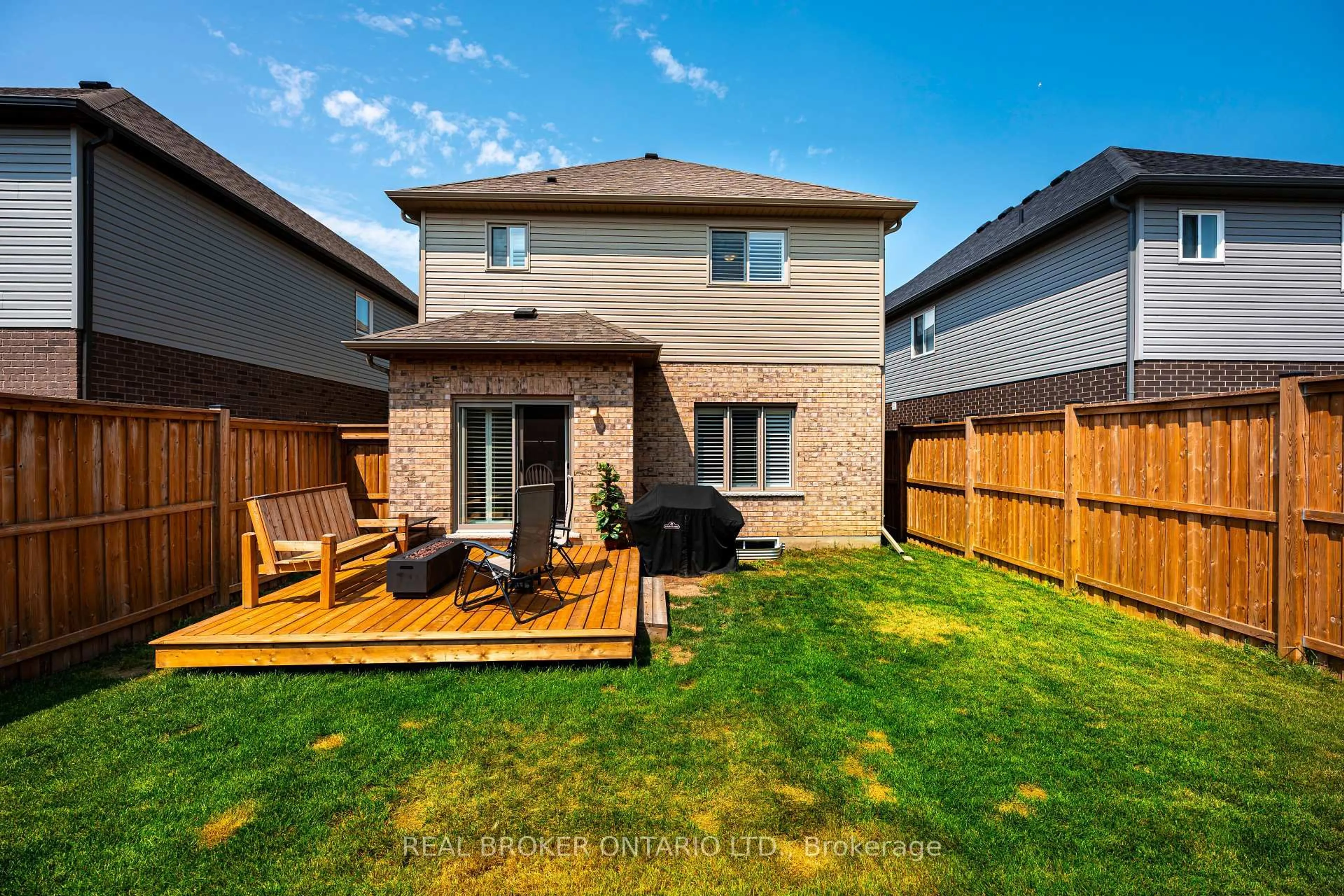 Patio, street for 69 Miranda Path, Woolwich Ontario N3B 2C6