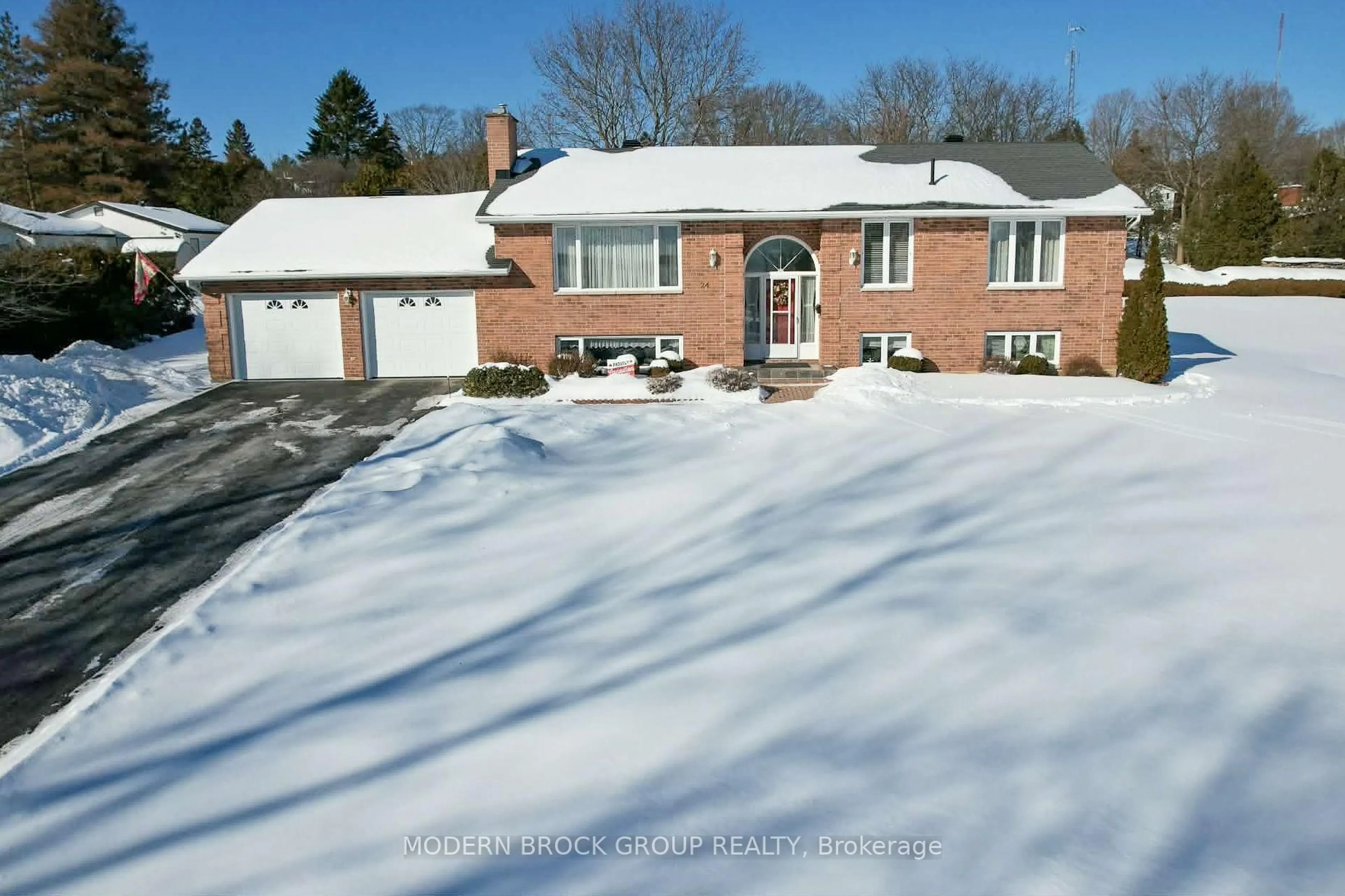 Home with brick exterior material, street for 24 Bernard Cres, Augusta Ontario K0E 1P0