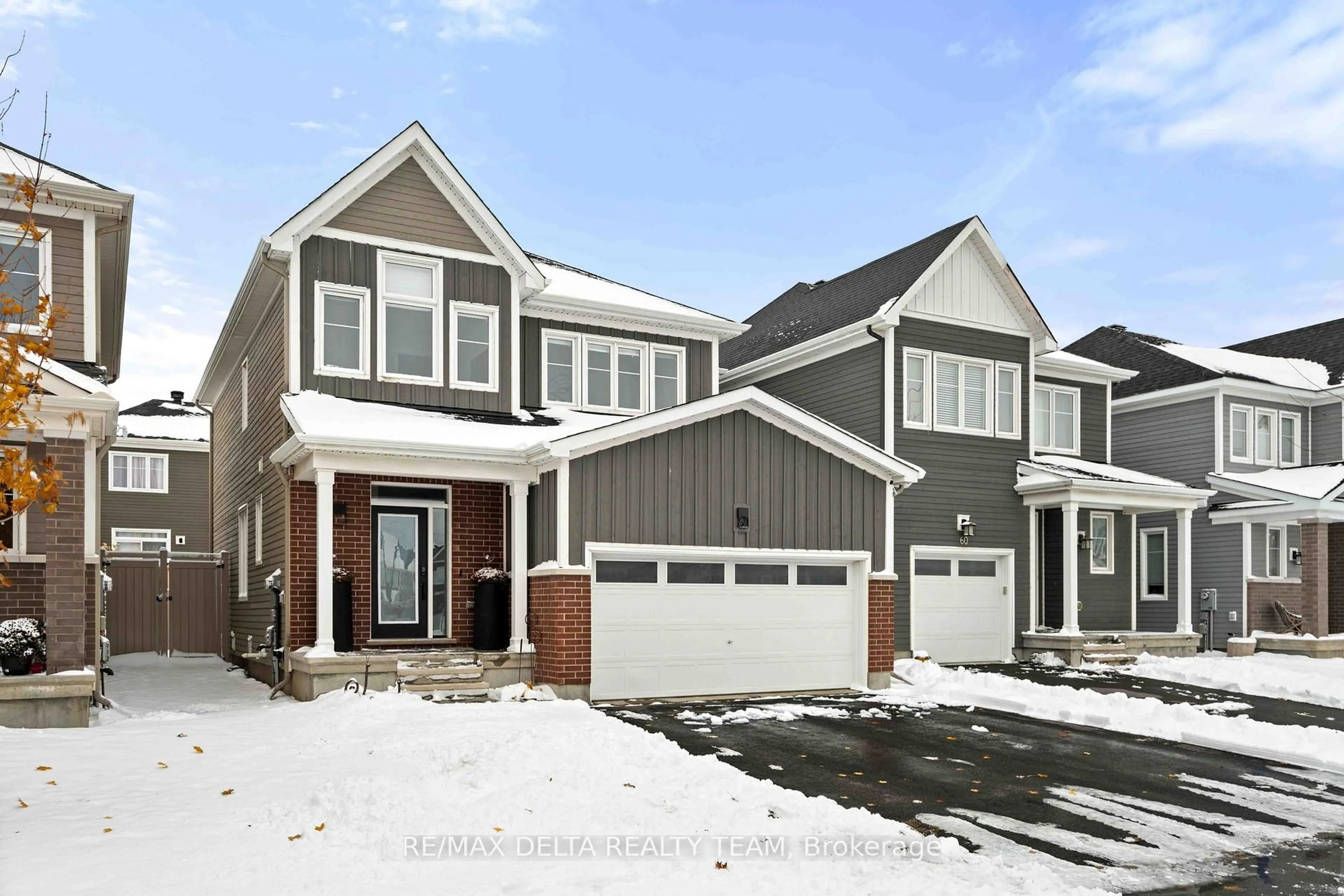 Home with brick exterior material, street for 58 HACKAMORE Cres, Richmond Ontario K0A 2Z0