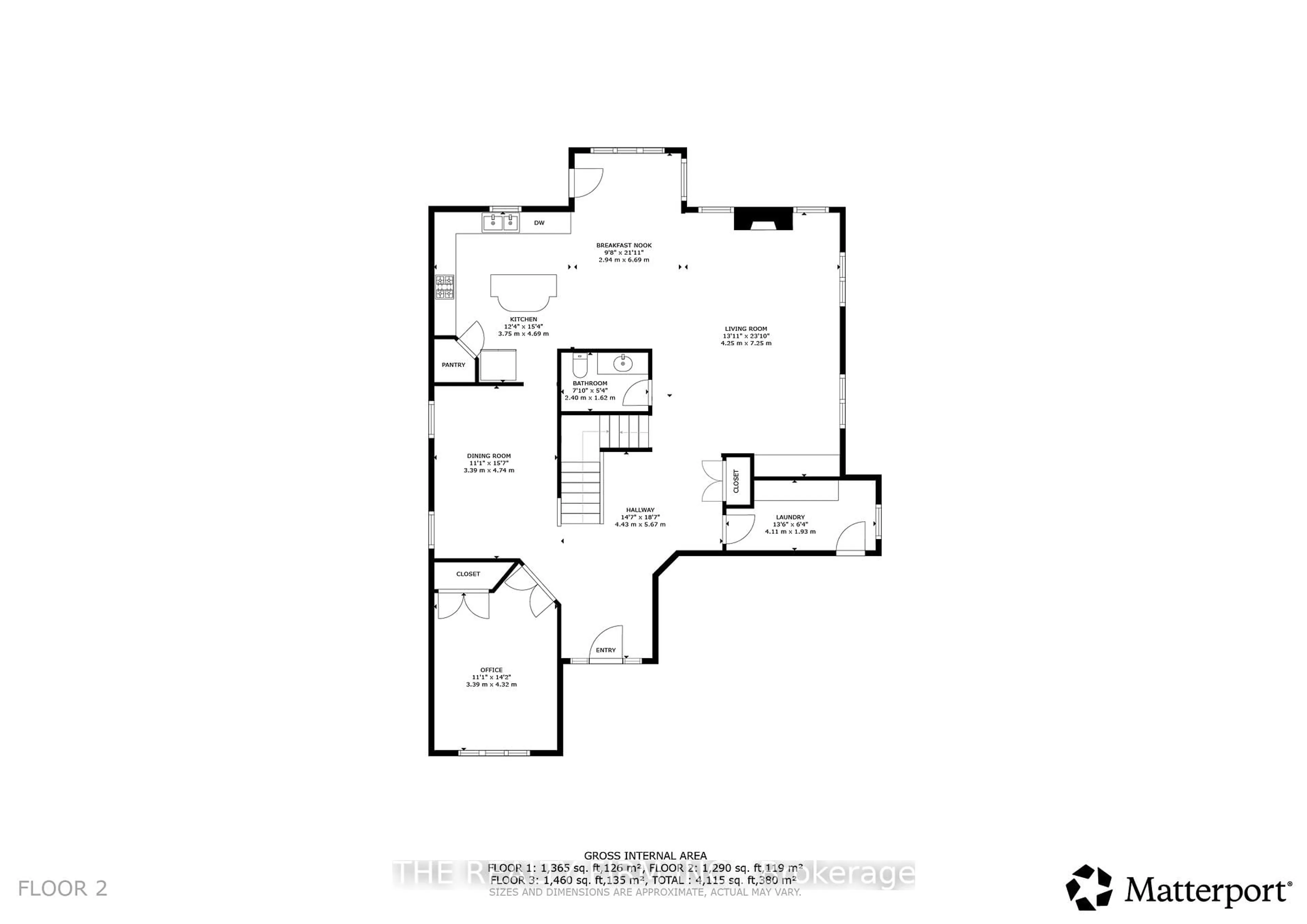 Floor plan for 3433 Settlement Tr, London South Ontario N6P 0C3