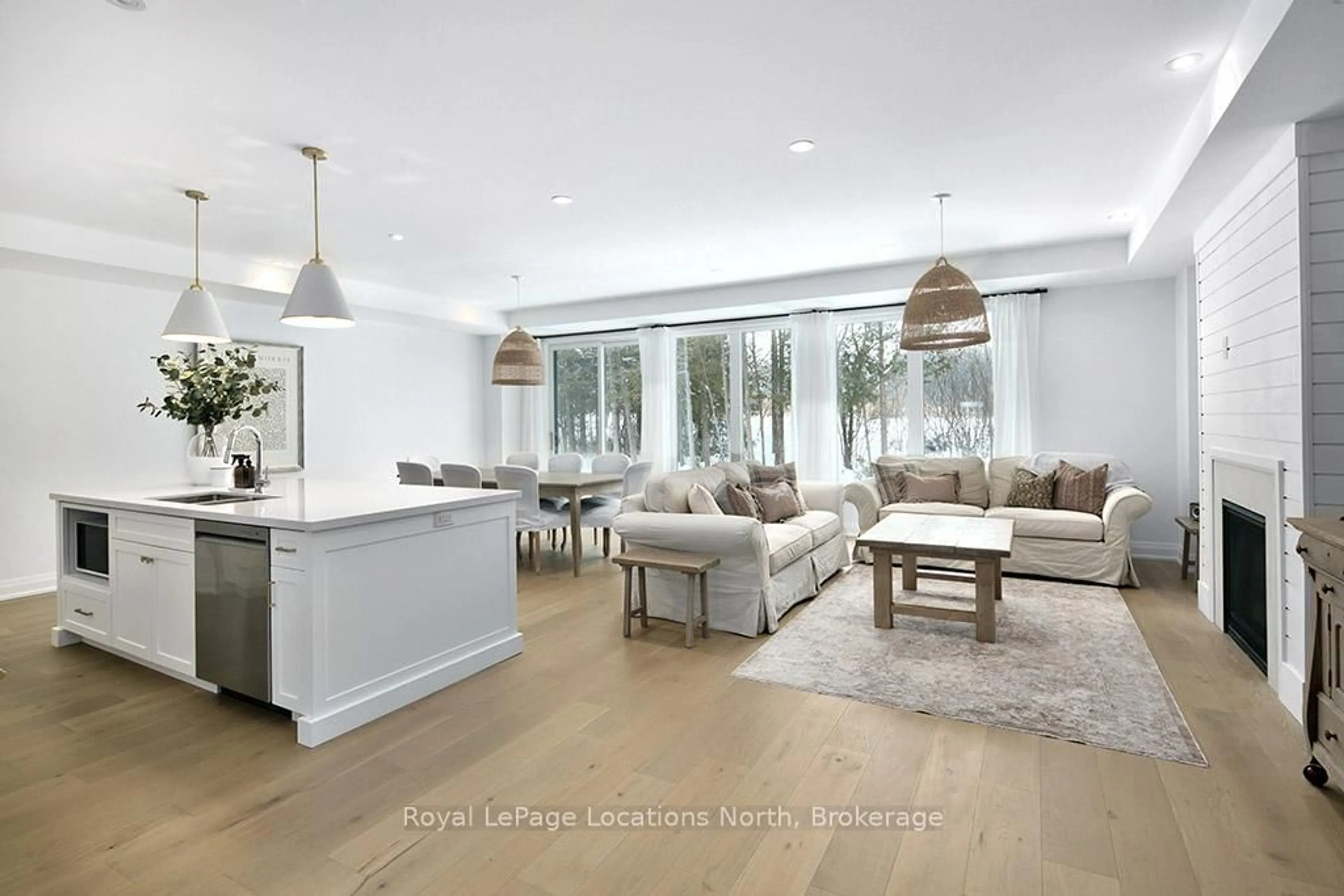 Open concept kitchen, unknown for 134 Landry Lane #14, Blue Mountains Ontario N0H 2P0