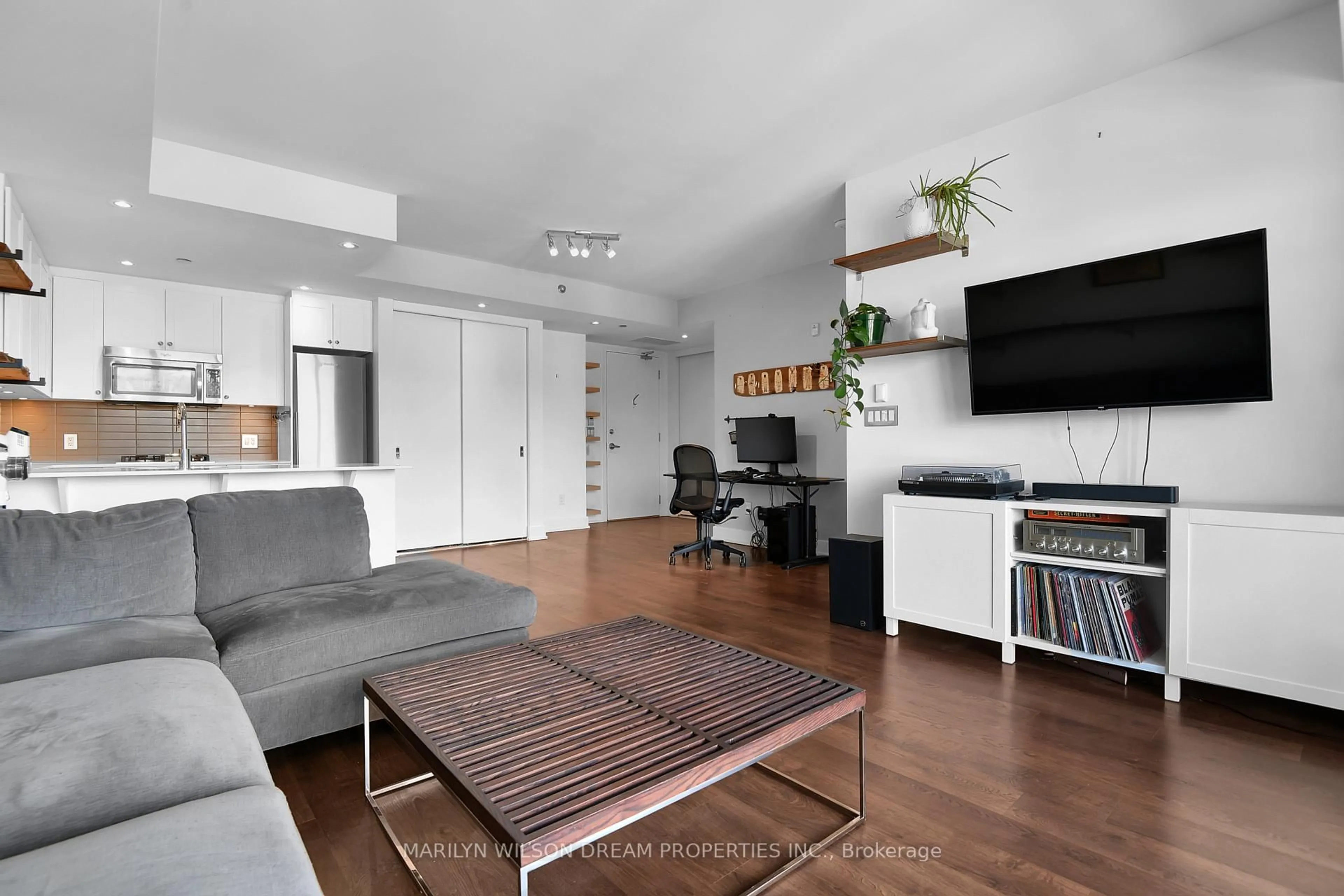 Living room with furniture, unknown for 7 Marquette Ave #612, Ottawa Ontario K1L 8A7