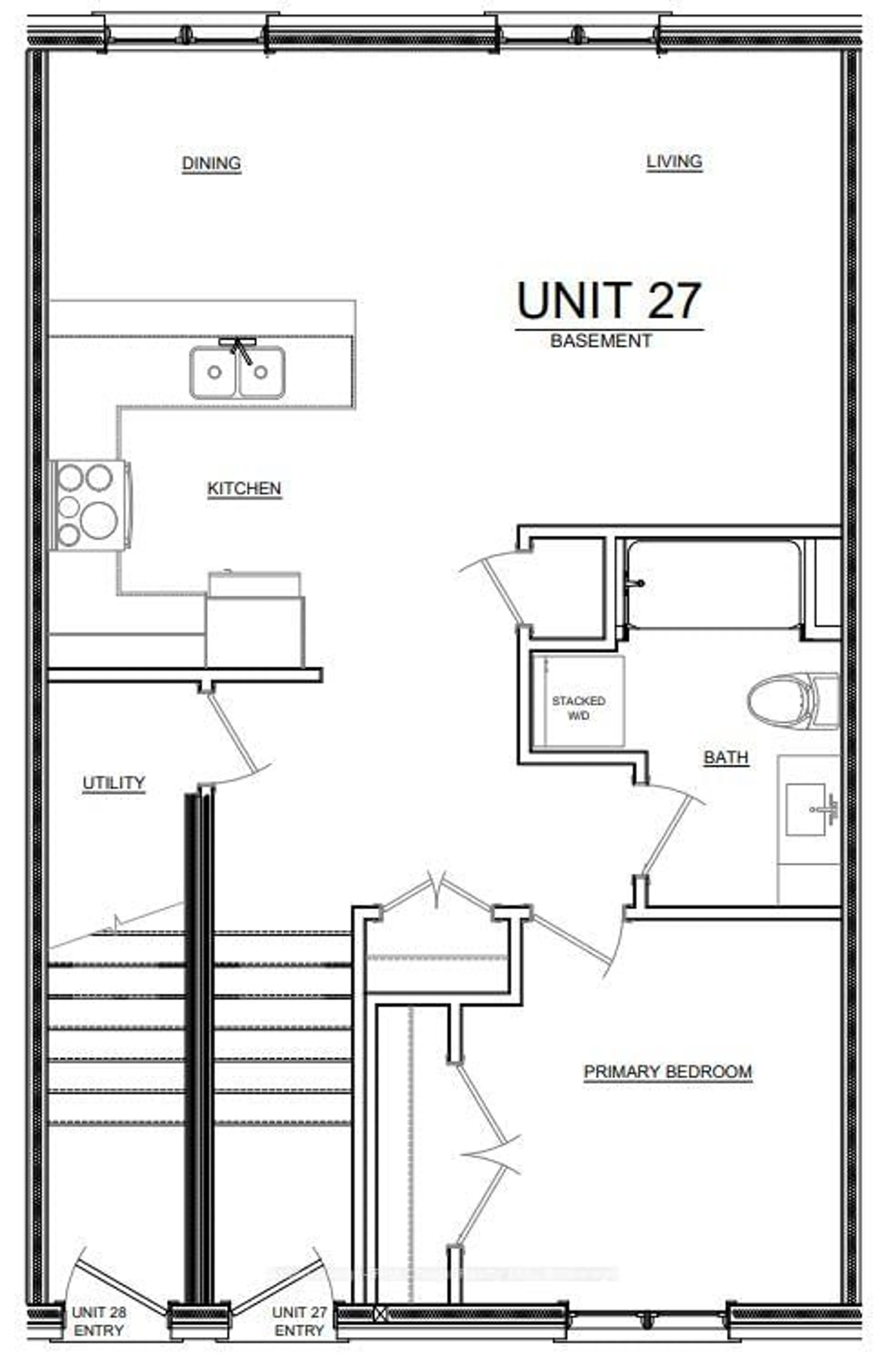 Floor plan for 3202 VIVIAN Line #Unit 27, Stratford Ontario N5A 0K6
