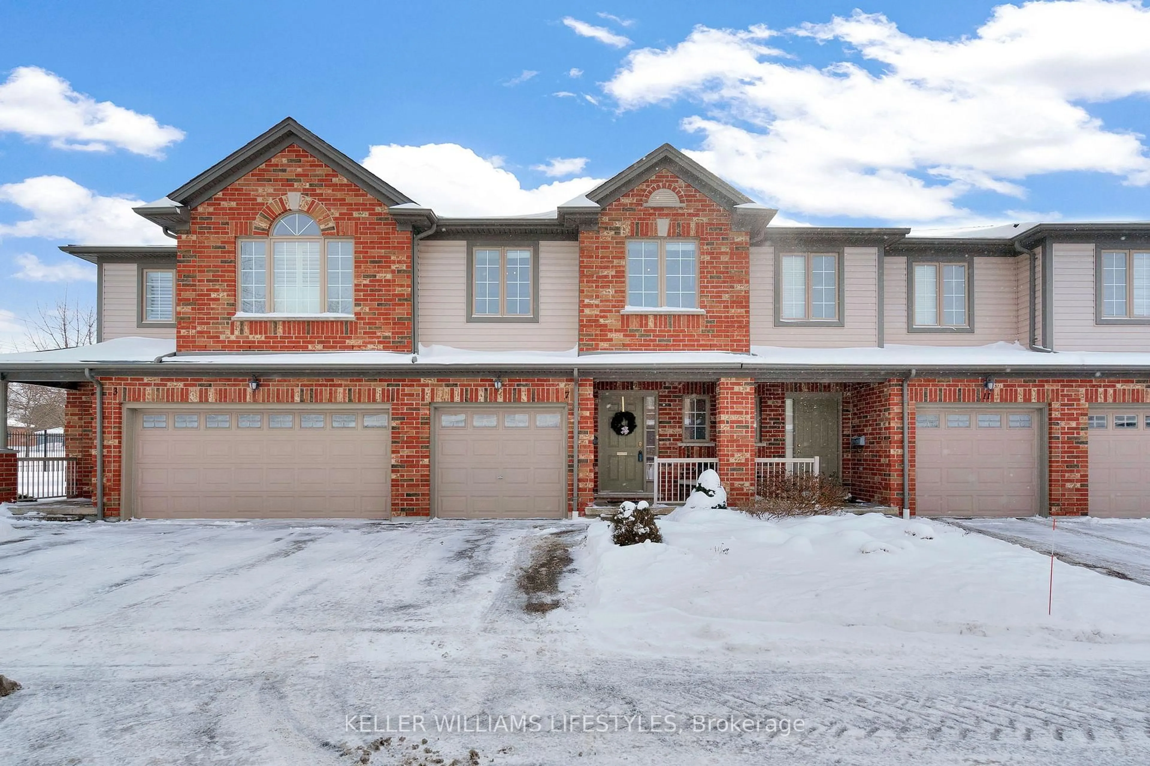 Home with brick exterior material, street for 600 Hyde Park Rd #7, London North Ontario N6H 5W8