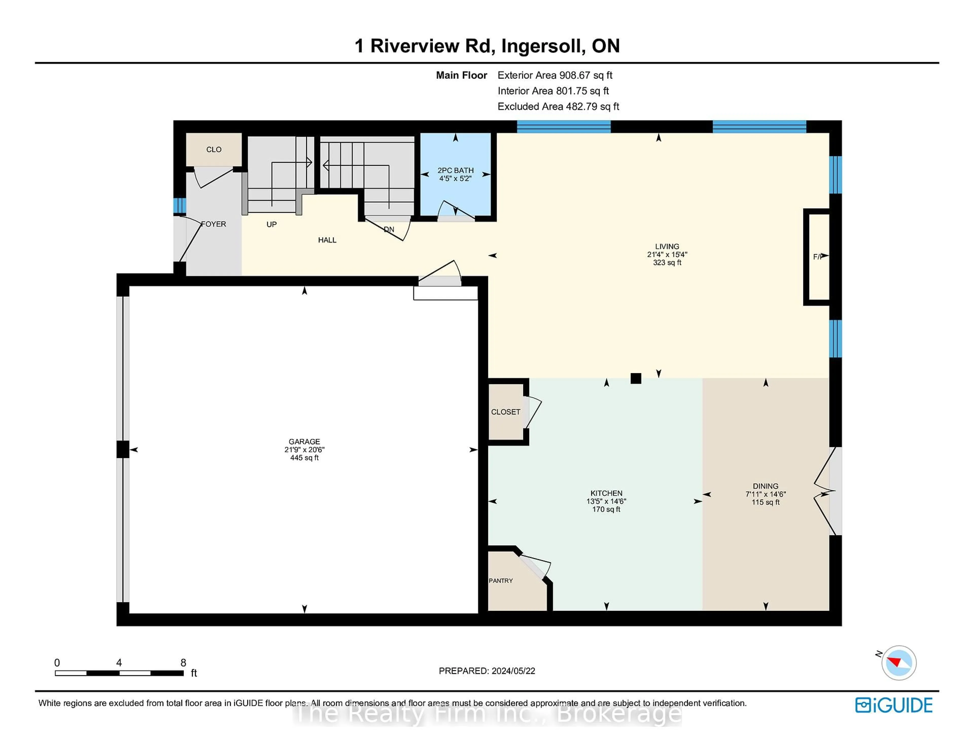 Floor plan for 1 Riverview Rd, Ingersoll Ontario N5C 4B5