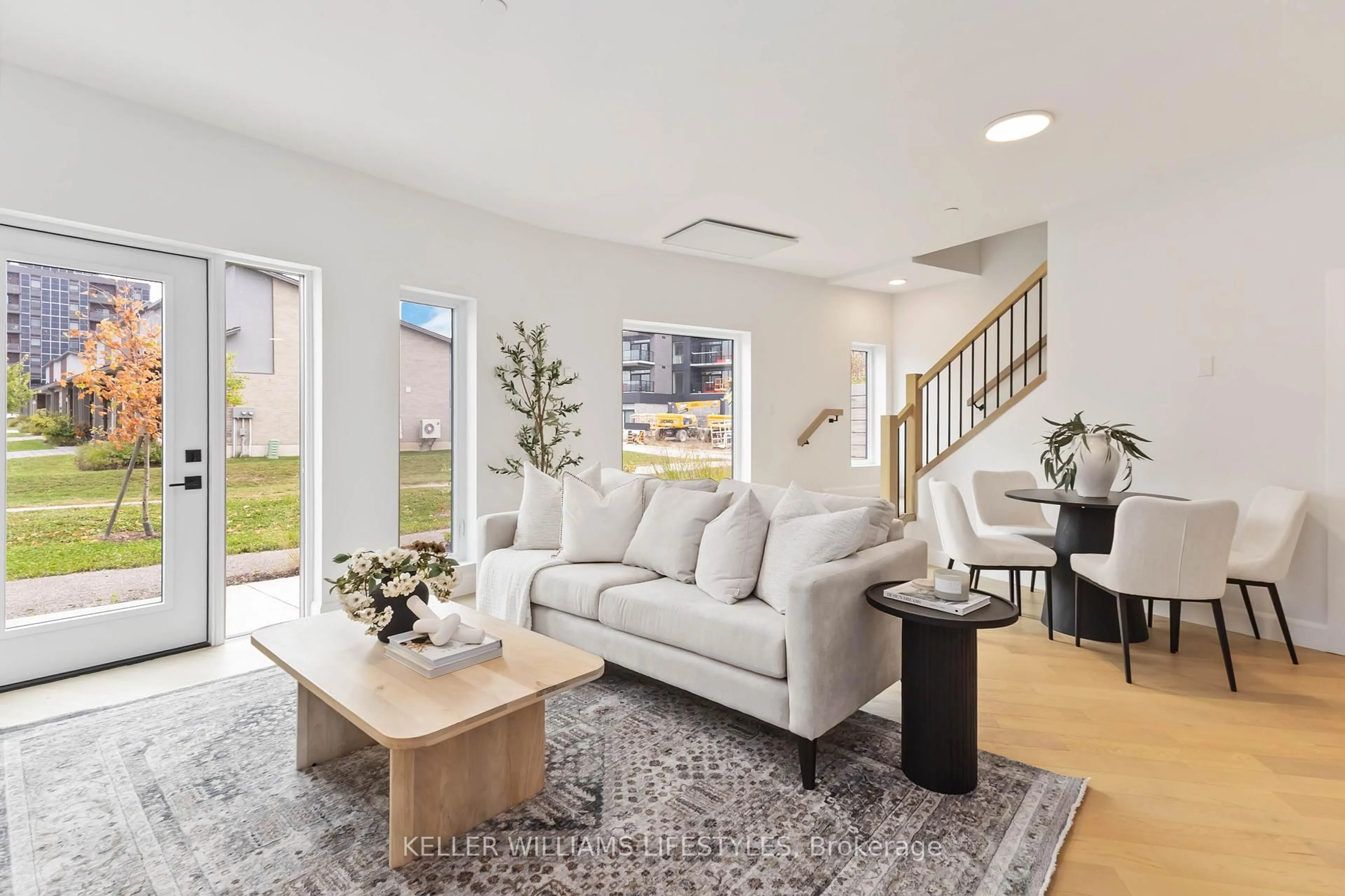 Living room with furniture, unknown for 2062 Lumen Dr #A110, London South Ontario N6K 0L3