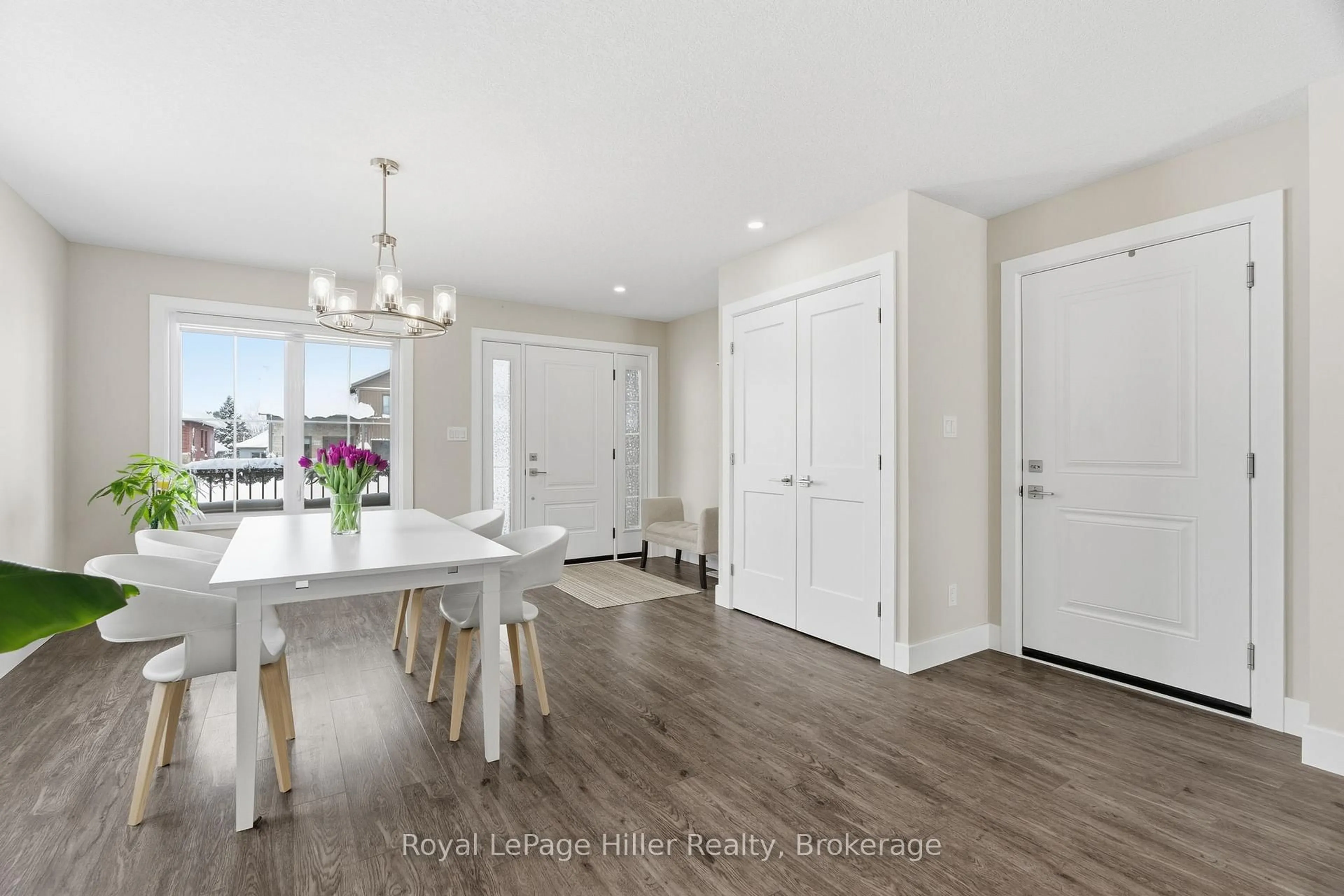 Open concept kitchen, wood/laminate floor for 225A Thames Ave, West Perth Ontario N0K 1N0