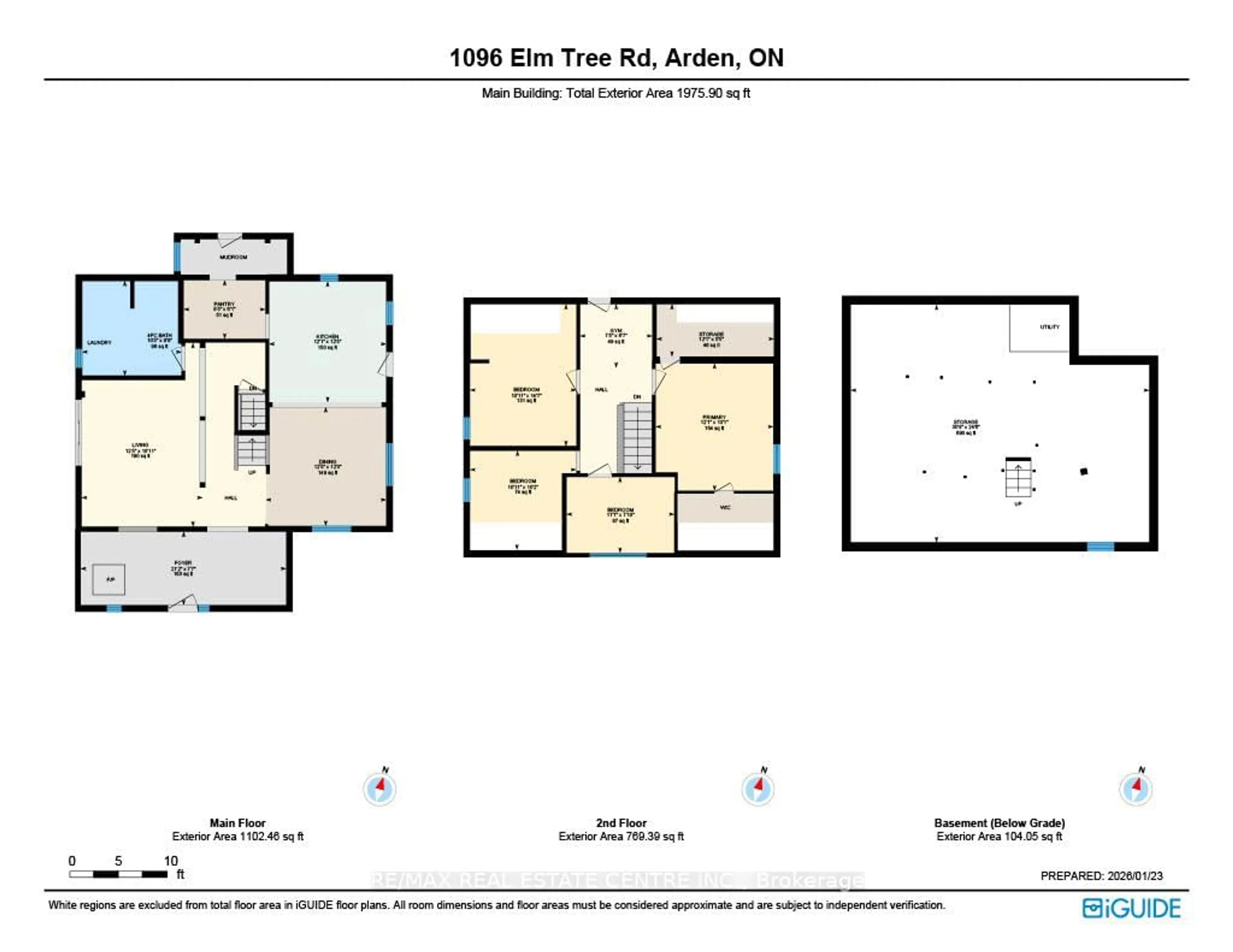 Floor plan for 1096 Elm Tree Rd, Arden Ontario K0H 1B0