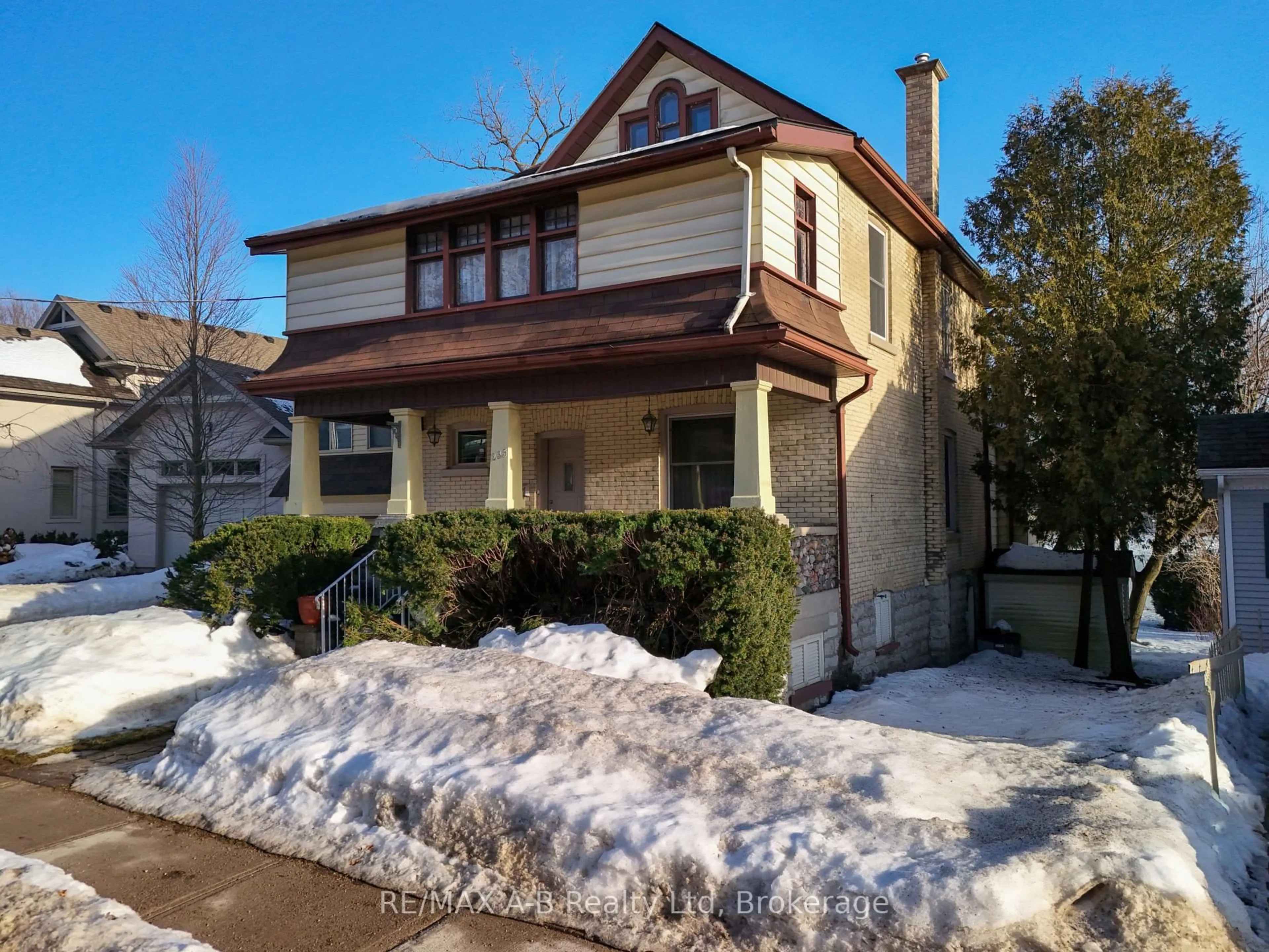 Home with brick exterior material, street for 235 William St, Stratford Ontario N5A 4Y2
