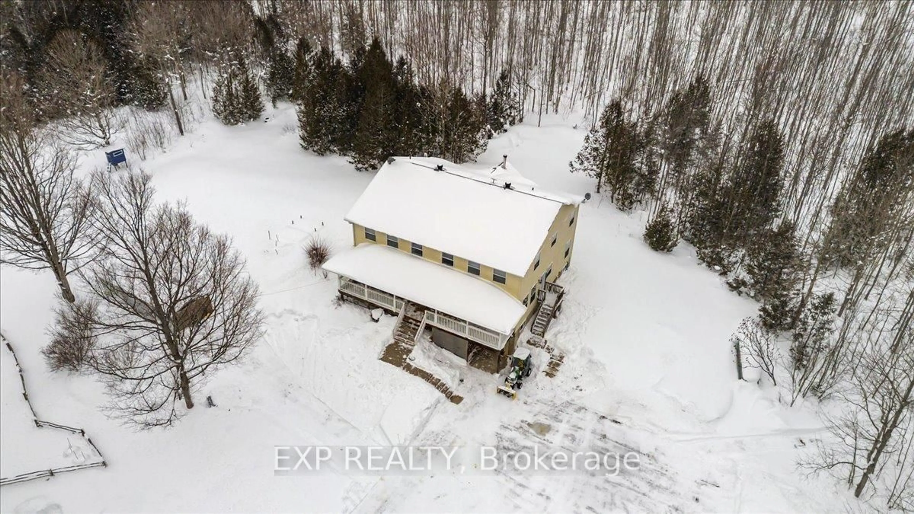 A pic from outside/outdoor area/front of a property/back of a property/a pic from drone, building for 179482 Grey Road 17 Rd, Georgian Bluffs Ontario N0H 2T0