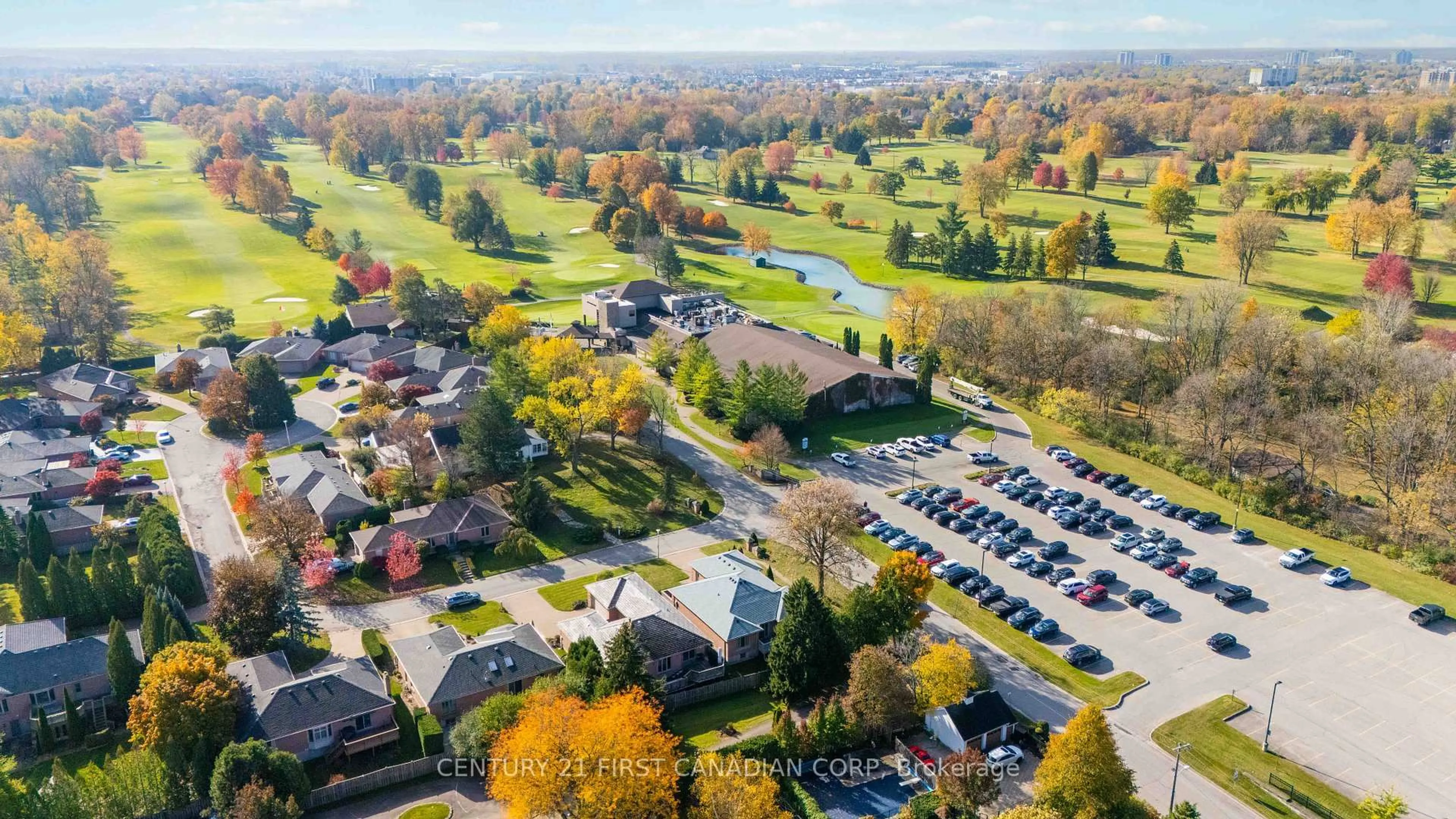 A pic from outside/outdoor area/front of a property/back of a property/a pic from drone, unknown for 4 Barons Crt, London South Ontario N6C 5J3