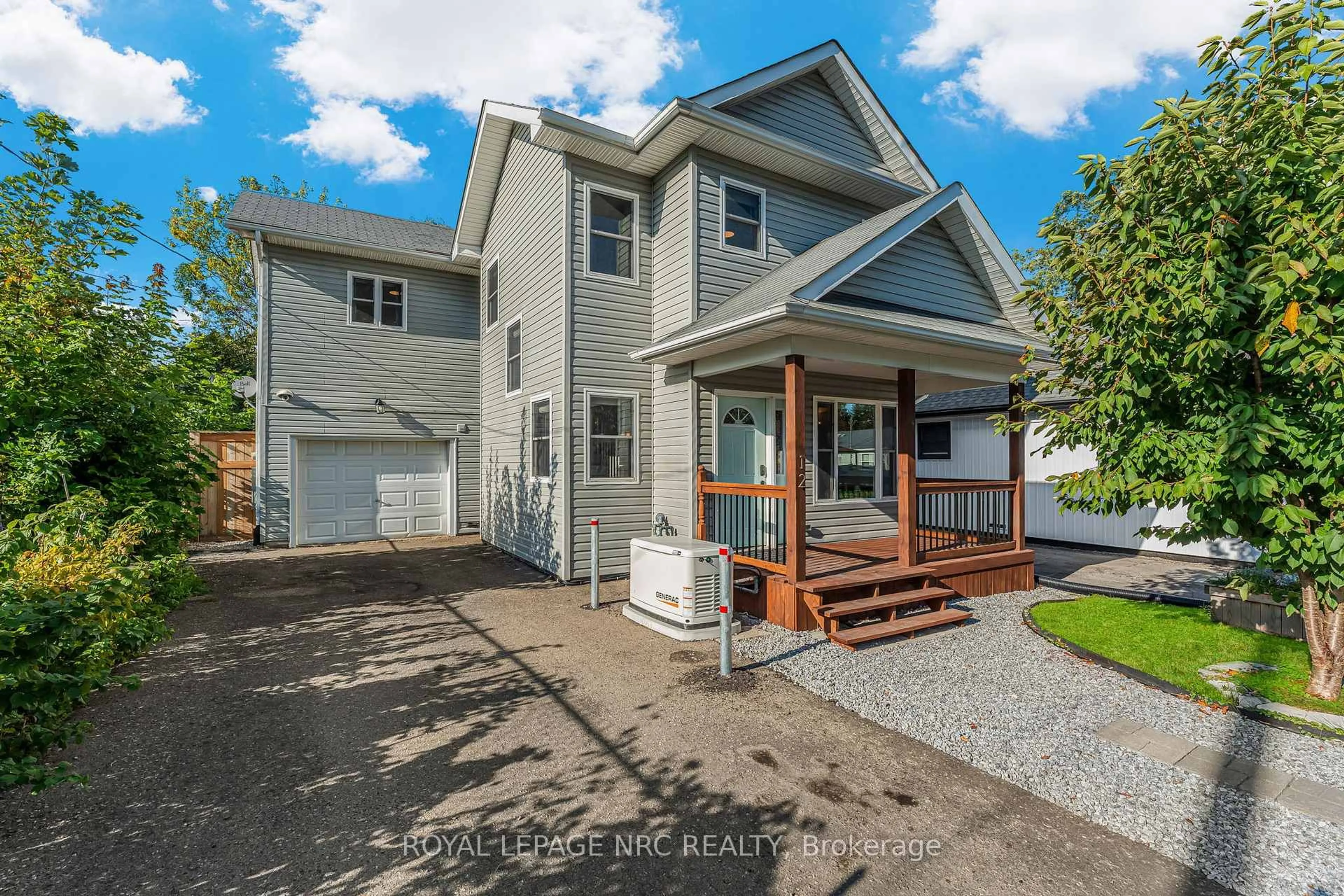 Home with vinyl exterior material, street for 12 Lincoln Rd, Fort Erie Ontario L0S 1B0