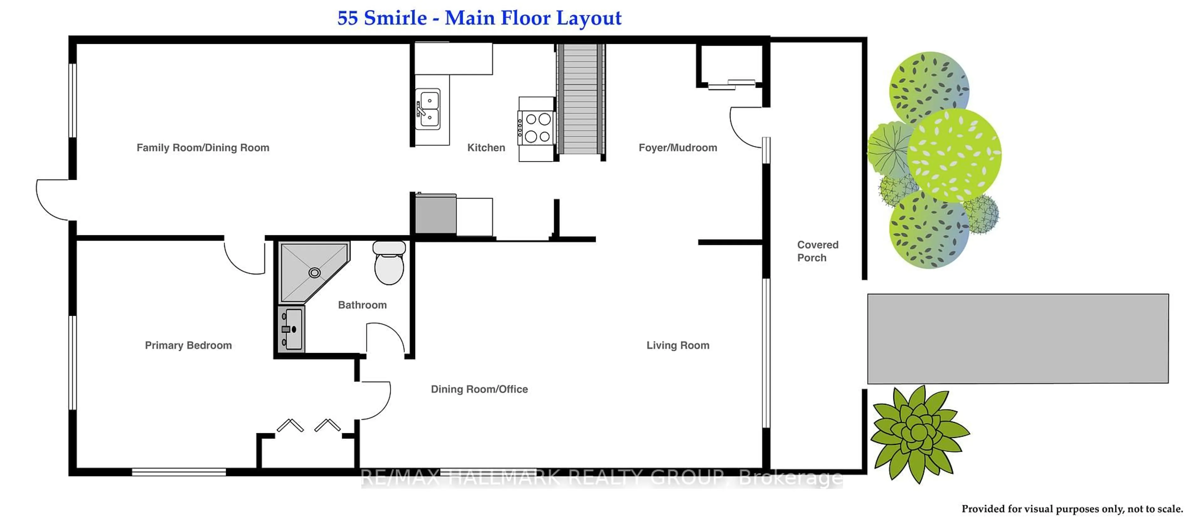 Floor plan for 55 Smirle Ave, Ottawa Ontario K1Y 0S2