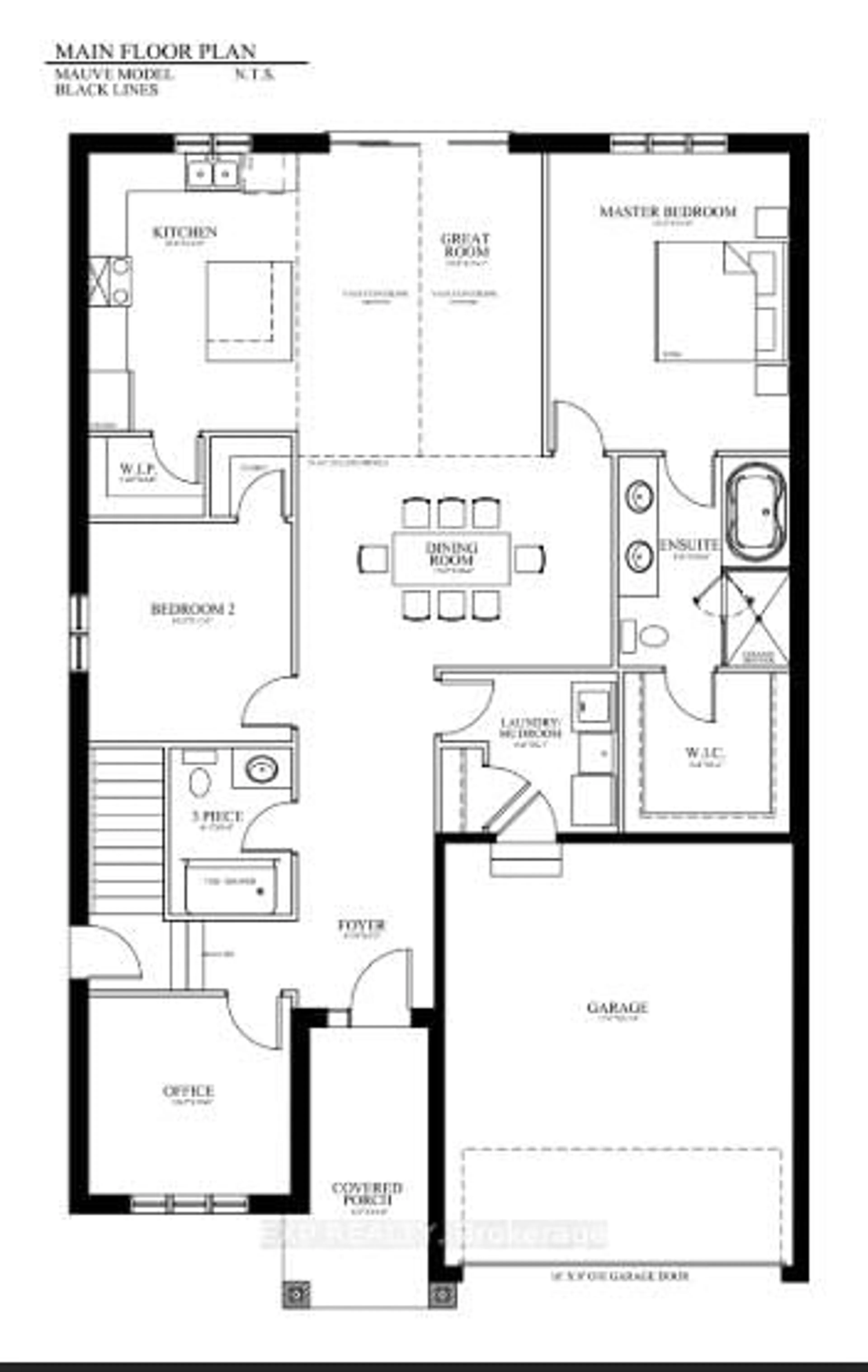 Floor plan for 6 Sullivan St, South Huron Ontario N0M 1T0