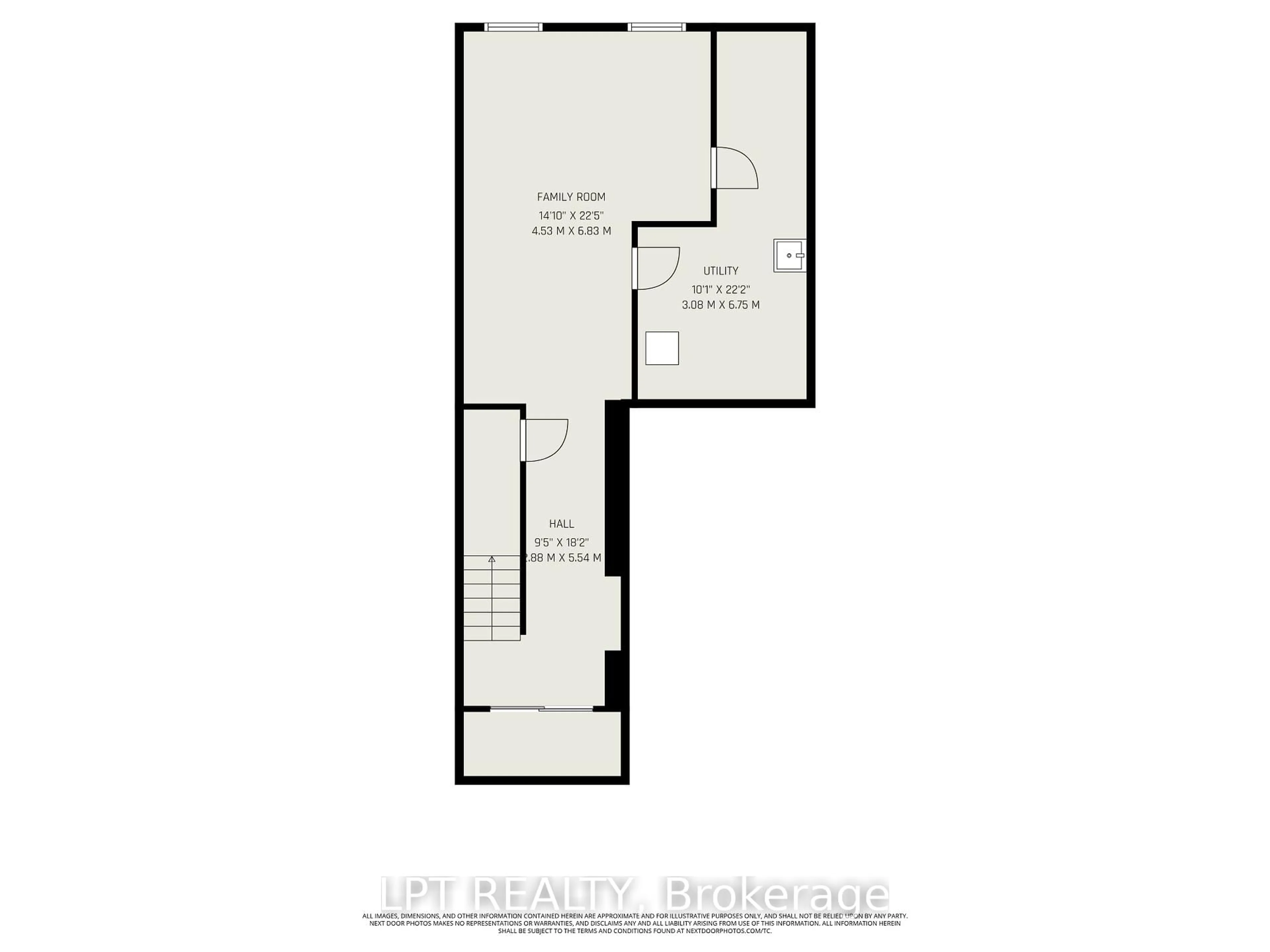 Floor plan for 2485 Watercolours Way, Ottawa Ontario K1S 5N4