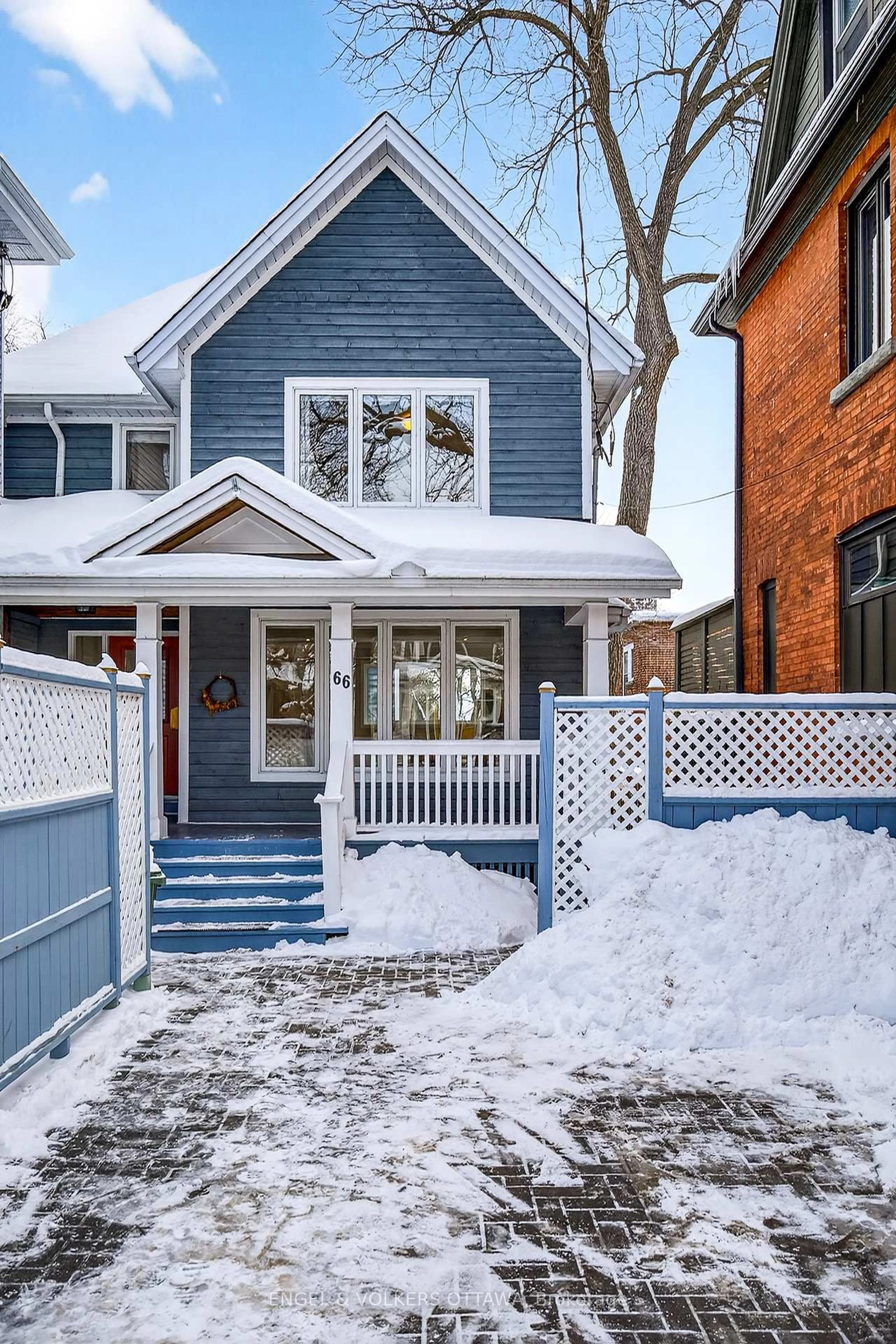 Home with brick exterior material, street for 66 Aylmer Ave, Ottawa Ontario K1S 2X3