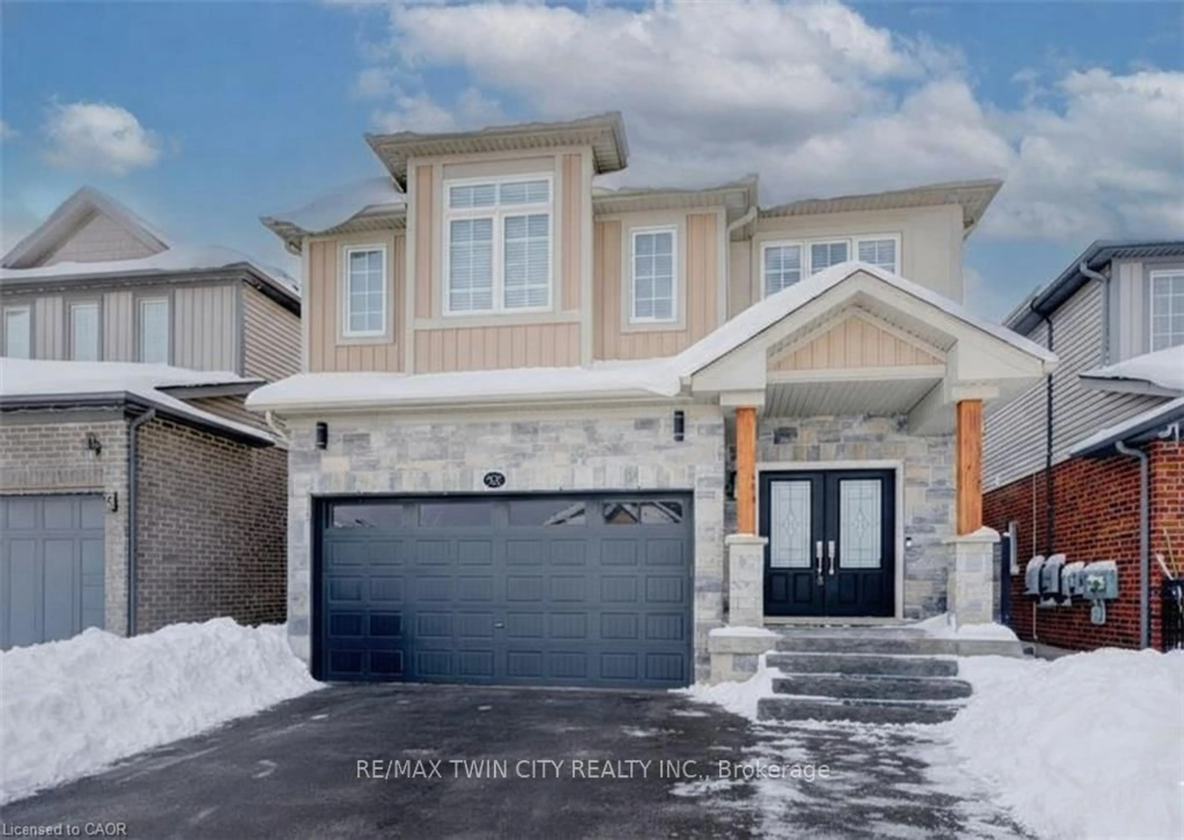 Home with brick exterior material, street for 502 WOODBINE Ave, Kitchener Ontario N2R 0A6