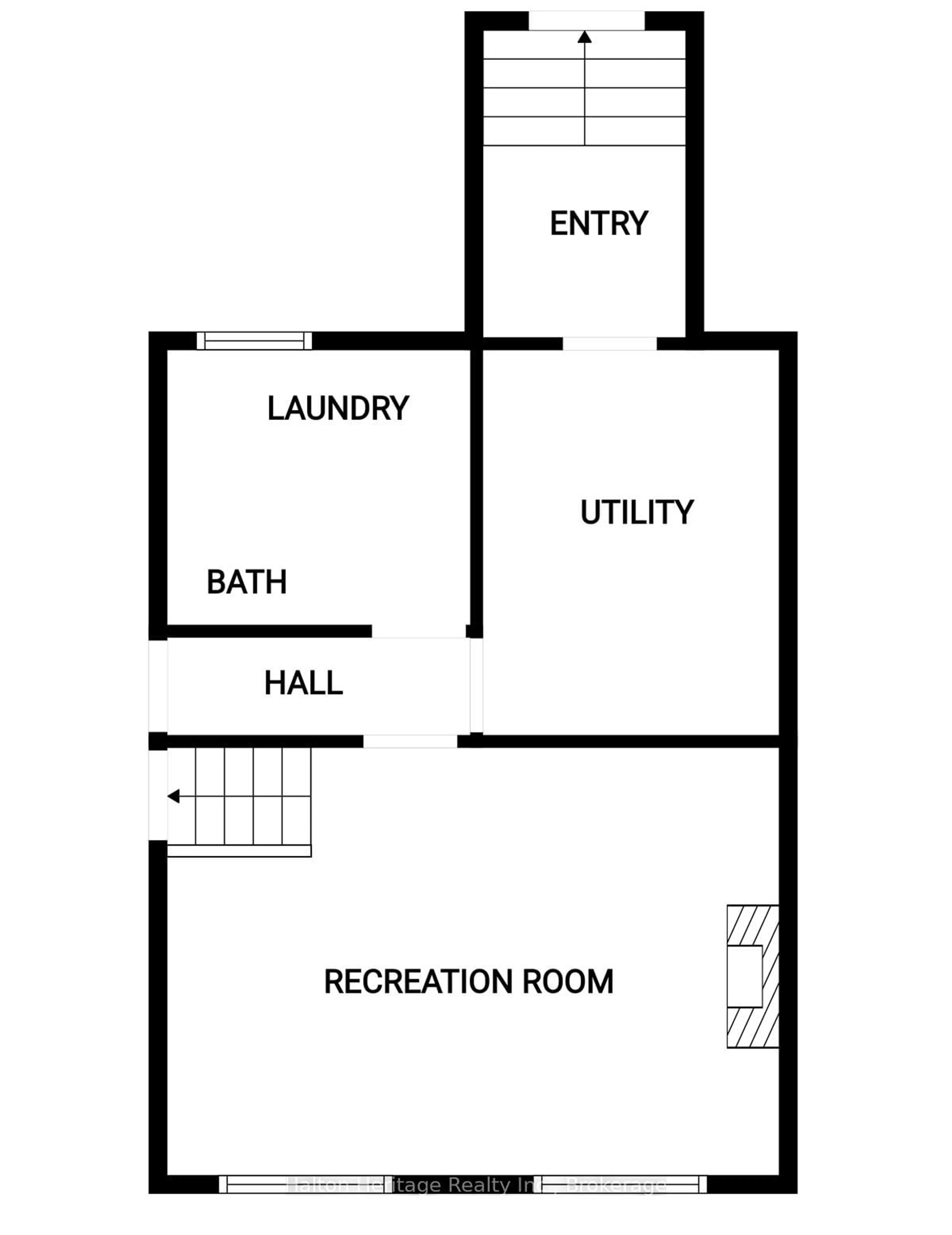 Floor plan for 123 Woodman Dr, Hamilton Ontario L8H 2M6