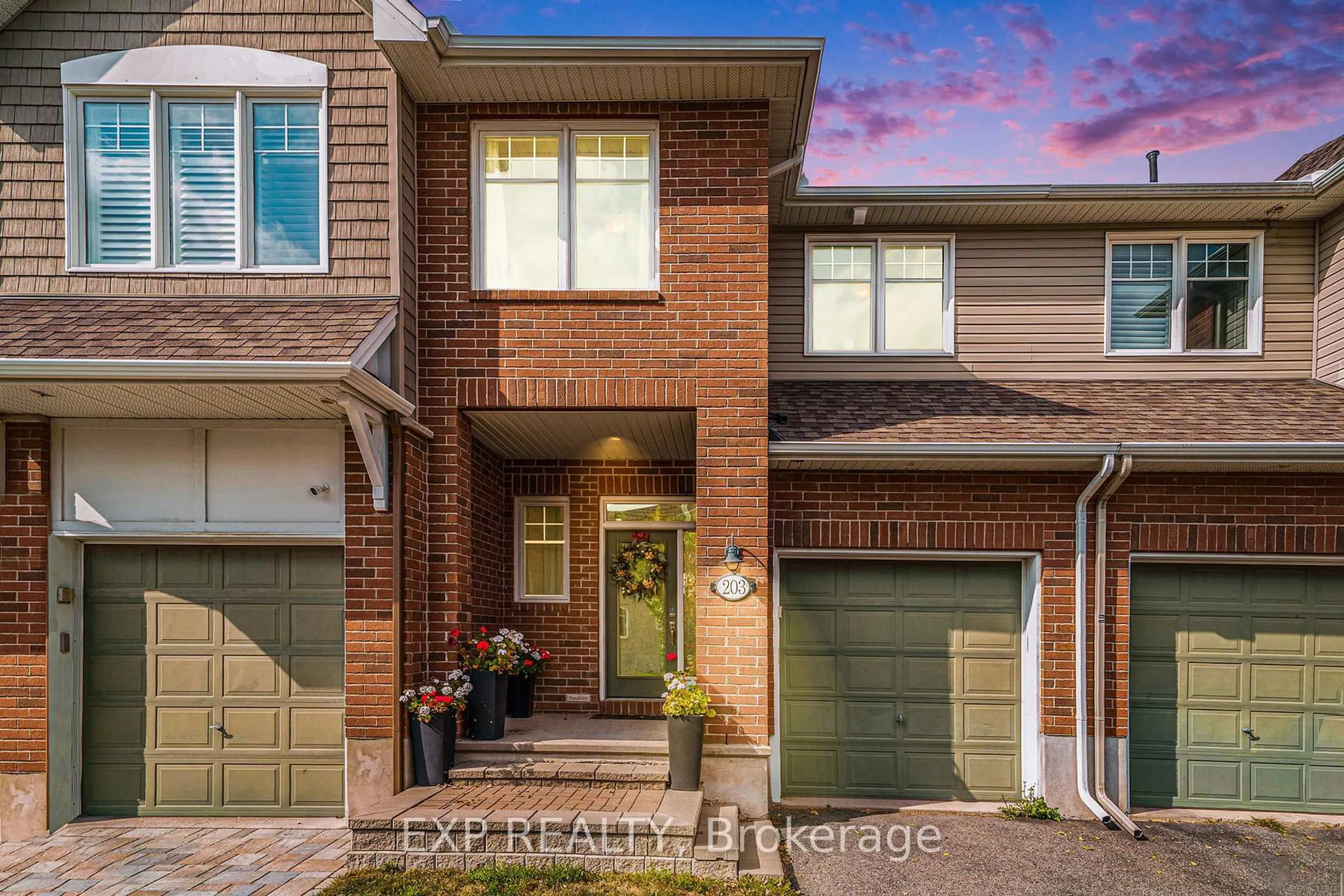 Home with brick exterior material, street for 203 Brambling Way, Ottawa Ontario K2J 5V5